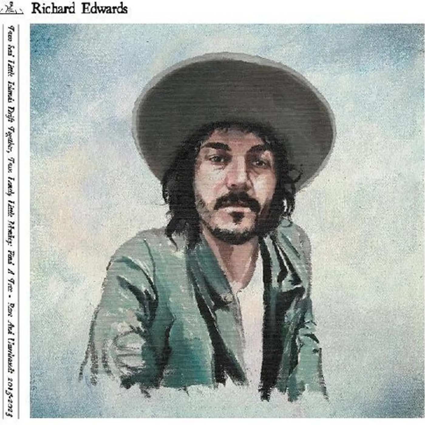 Richard Edwards TWO SAD LITTLE ISLANDS DRIFT TOGETHER TWO LOVELY Vinyl Record