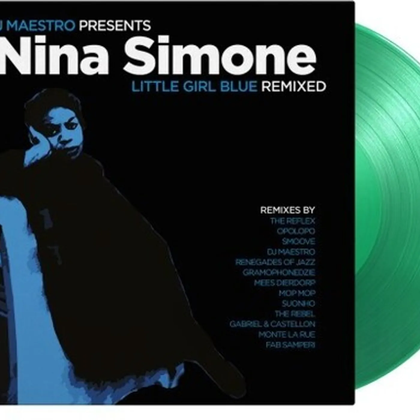 Nina Simone  Little Girl Blue Remixed (180g/Green) Vinyl Record