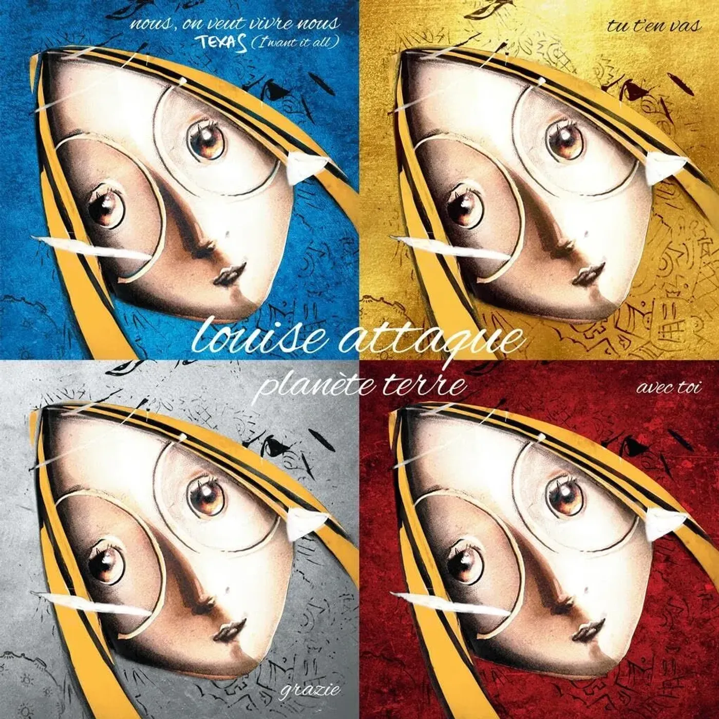 Louise Attaque PLANETE TERRE - LES BONUS Vinyl Record
