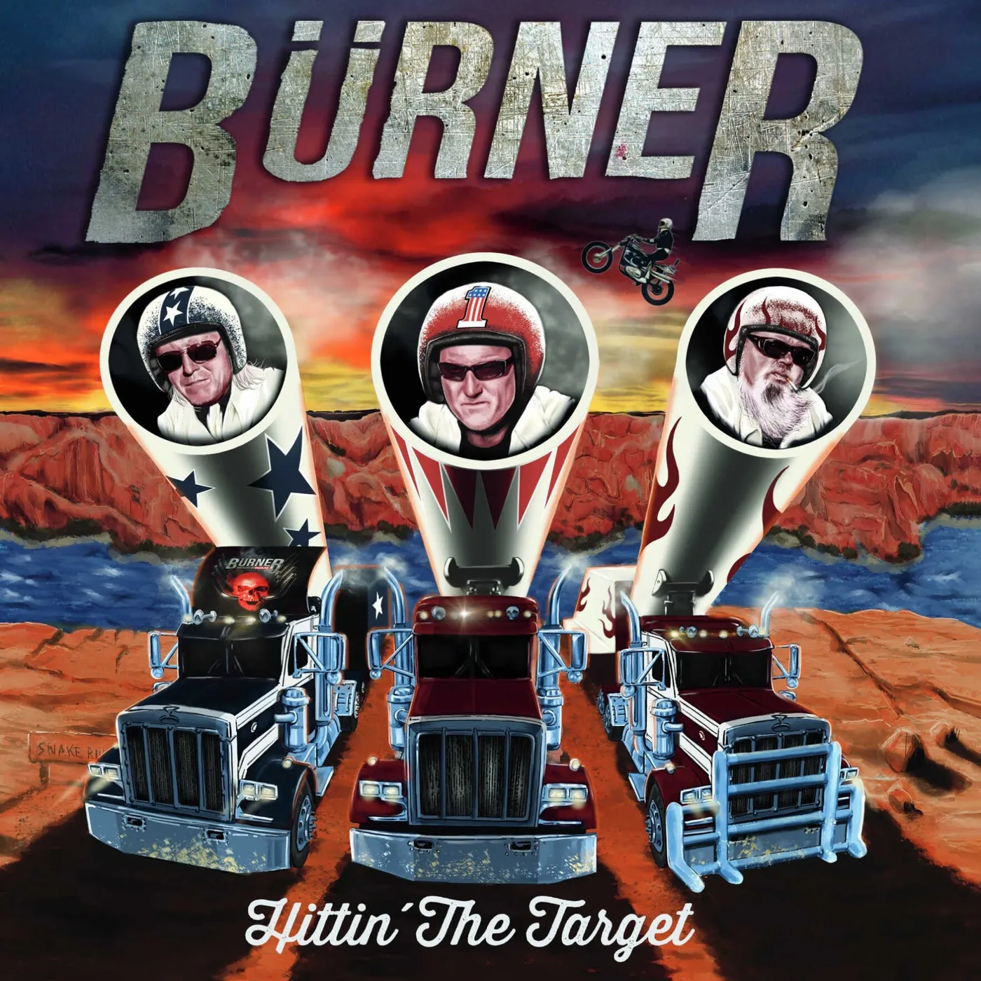 Burner HITTIN THE TARGET Vinyl Record