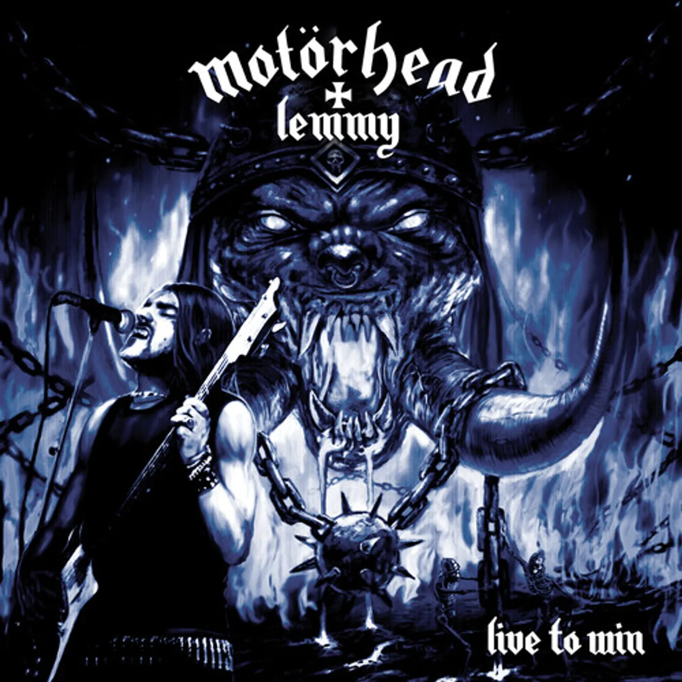 Motorhead / Lemmy LIVE TO WIN Vinyl Record
