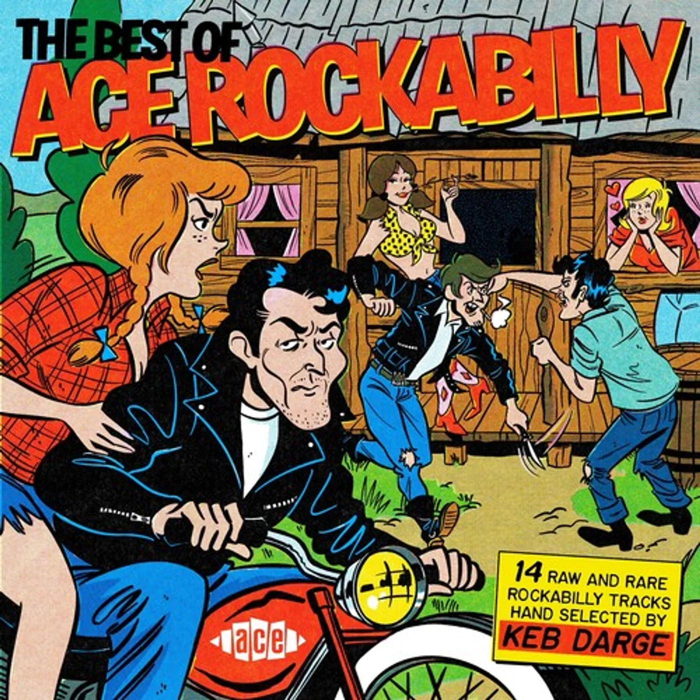 BEST OF ACE ROCKABILLY PRESENTED BY KEB DARGE Vinyl Record