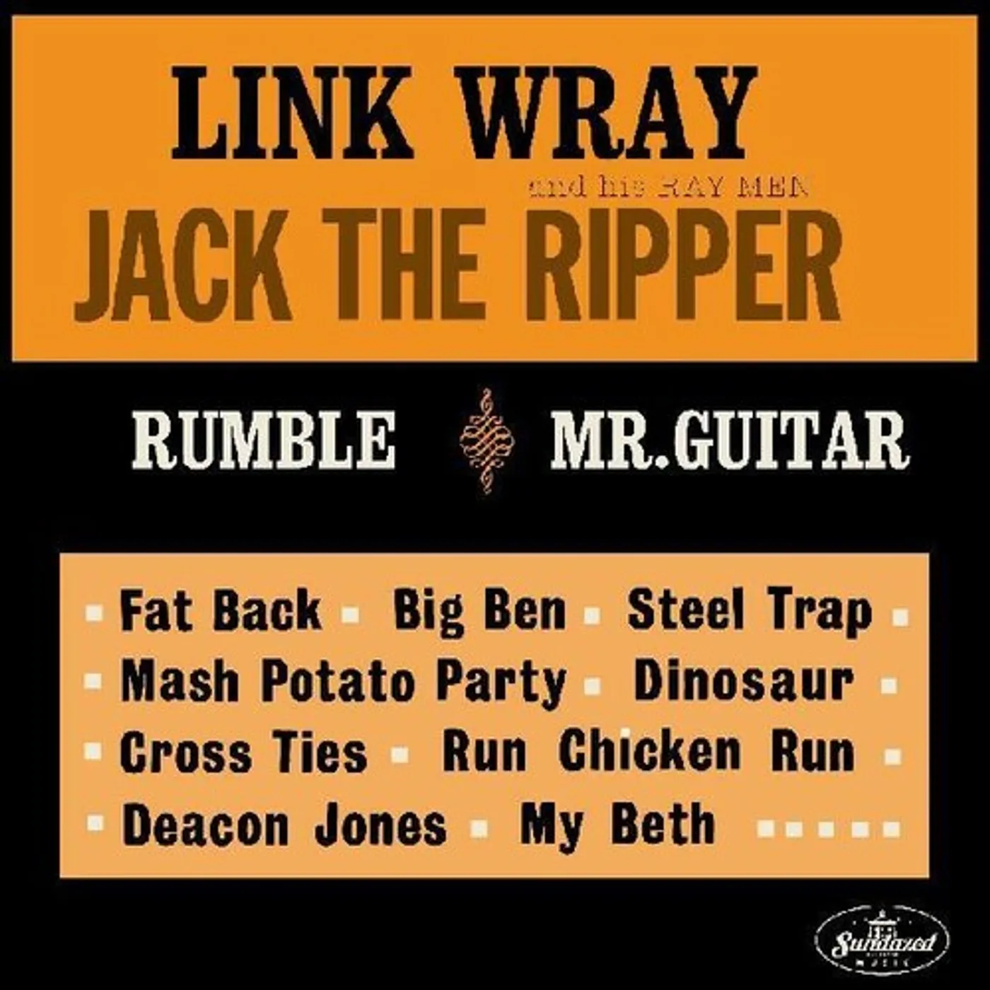Link Wray JACK THE RIPPER Vinyl Record