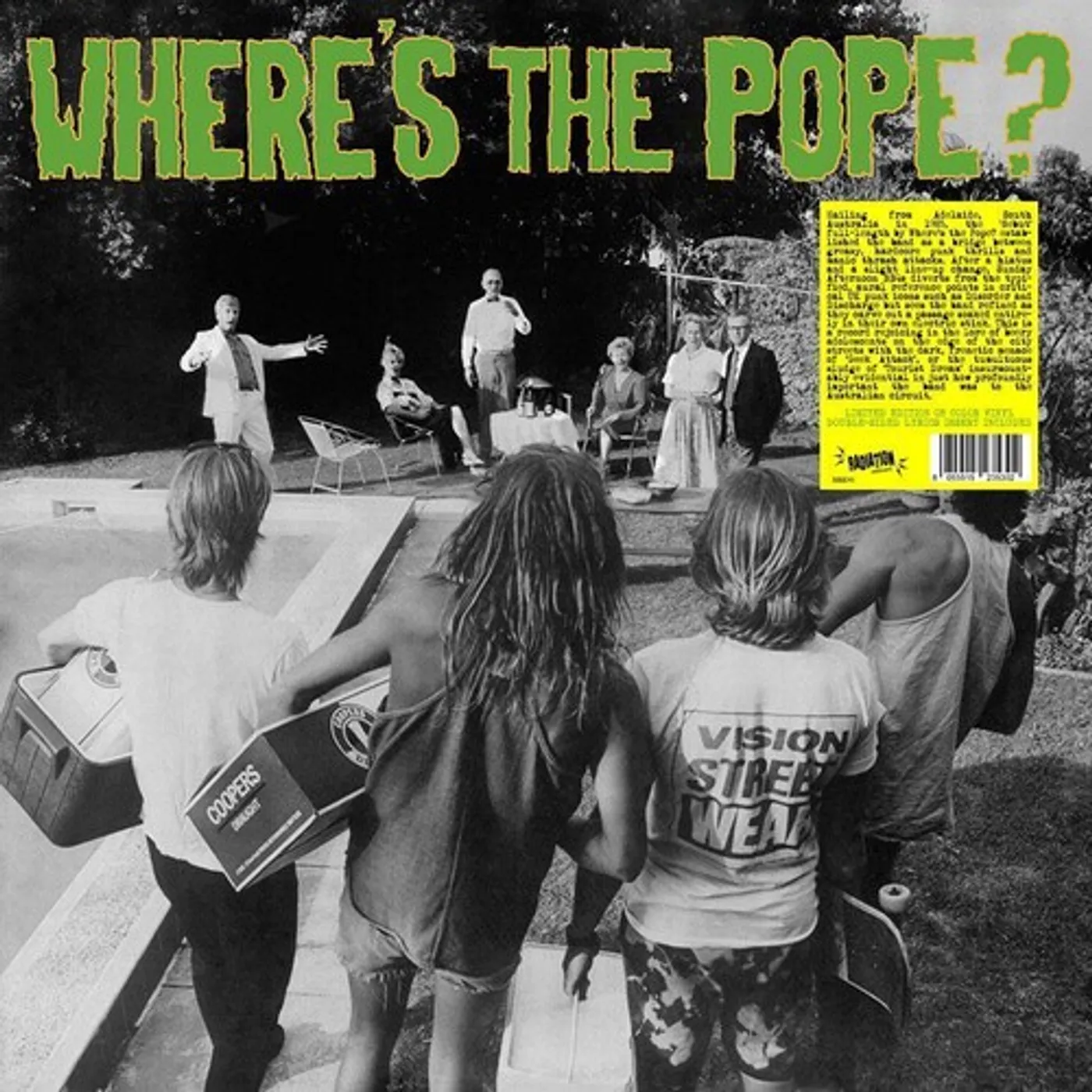 Where'S The Pope SUNDAY AFTERNOON BBQS Vinyl Record