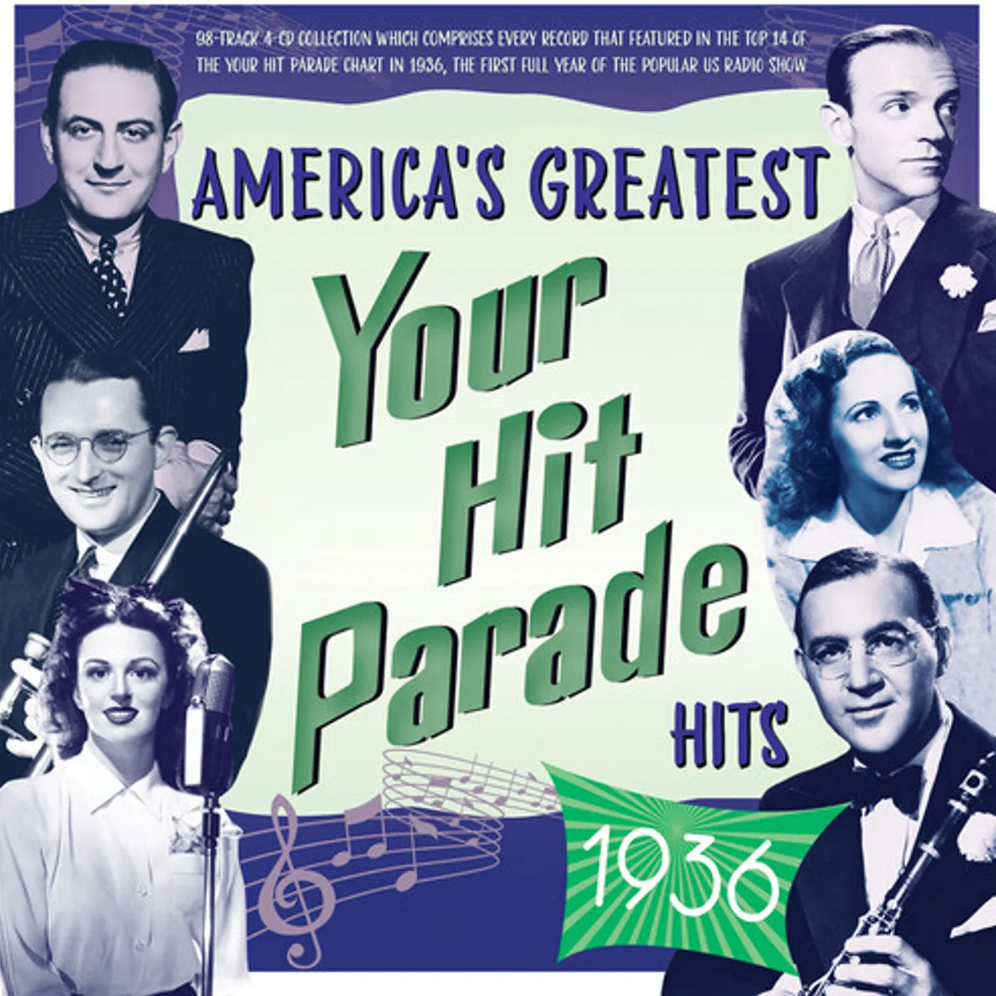 AMERICA'S GREATEST YOUR HIT PARADE HITS 1936 / VAR CD