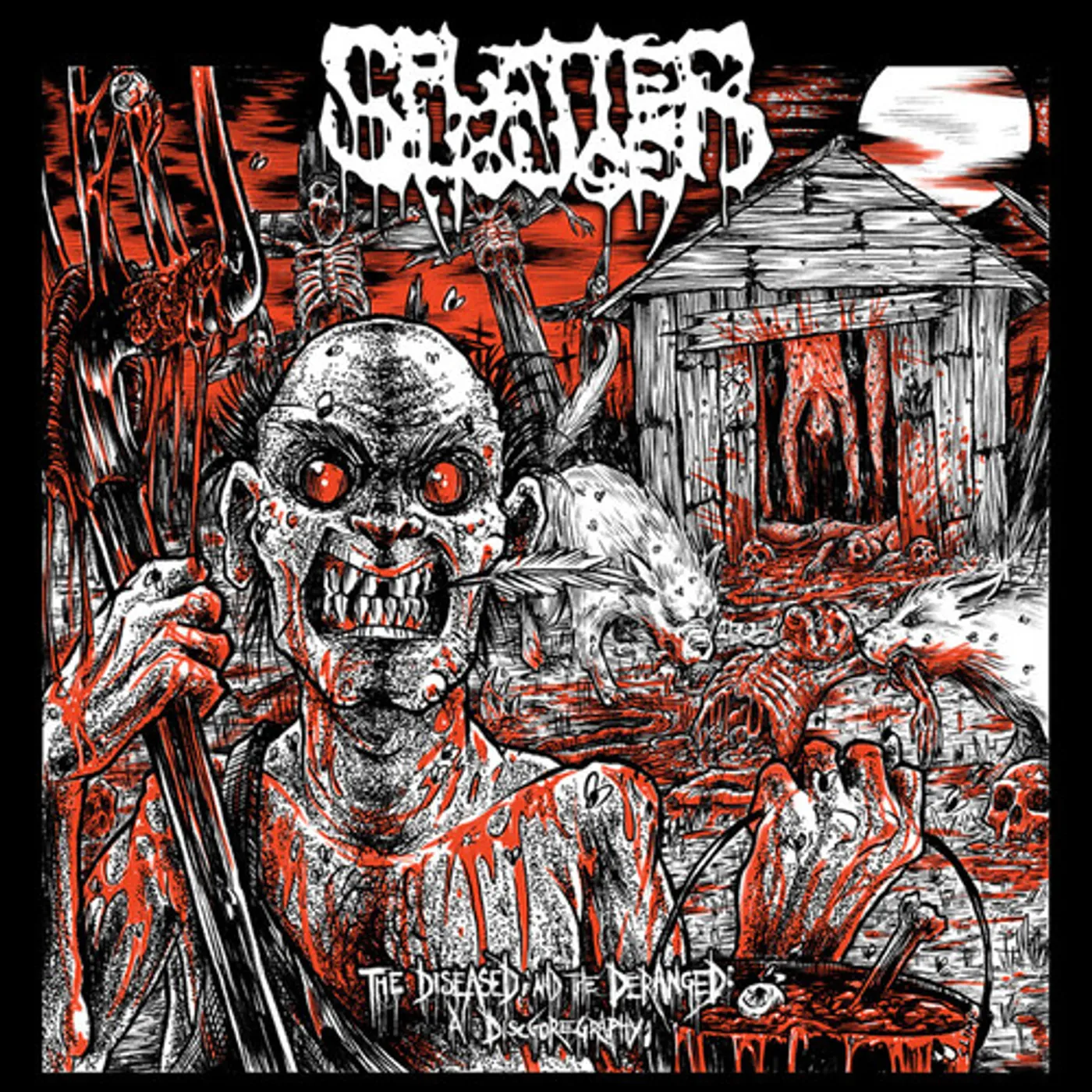 Splatterhouse DISEASED AND THE DERANGED: A DISGOREGRAPHY CD
