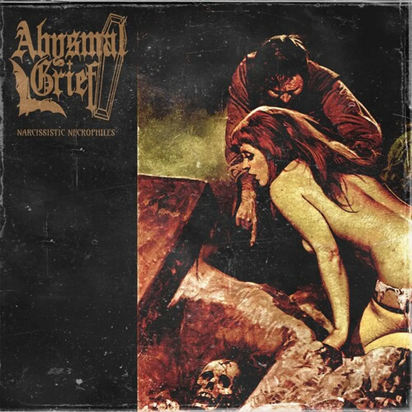 Abysmal Grief NARCISSISTIC NECROPHILES Vinyl Record