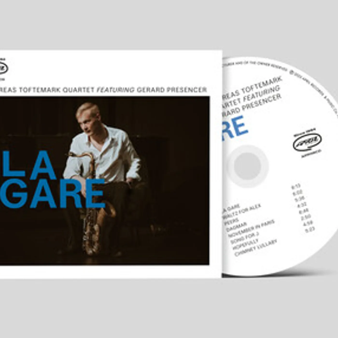 Andreas Toftemark LA GARE CD