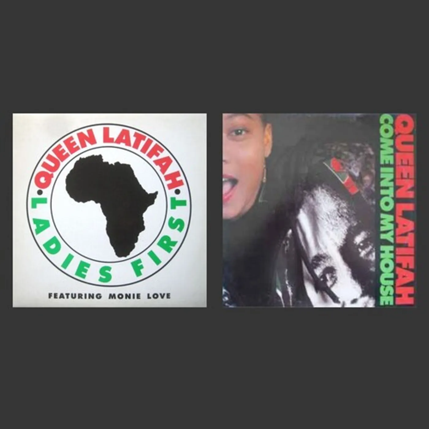 Queen Latifah Ladies First [Feat. Monie Love/Come Into My House](Limited/7inch/Opaque Red)  Vinyl Record
