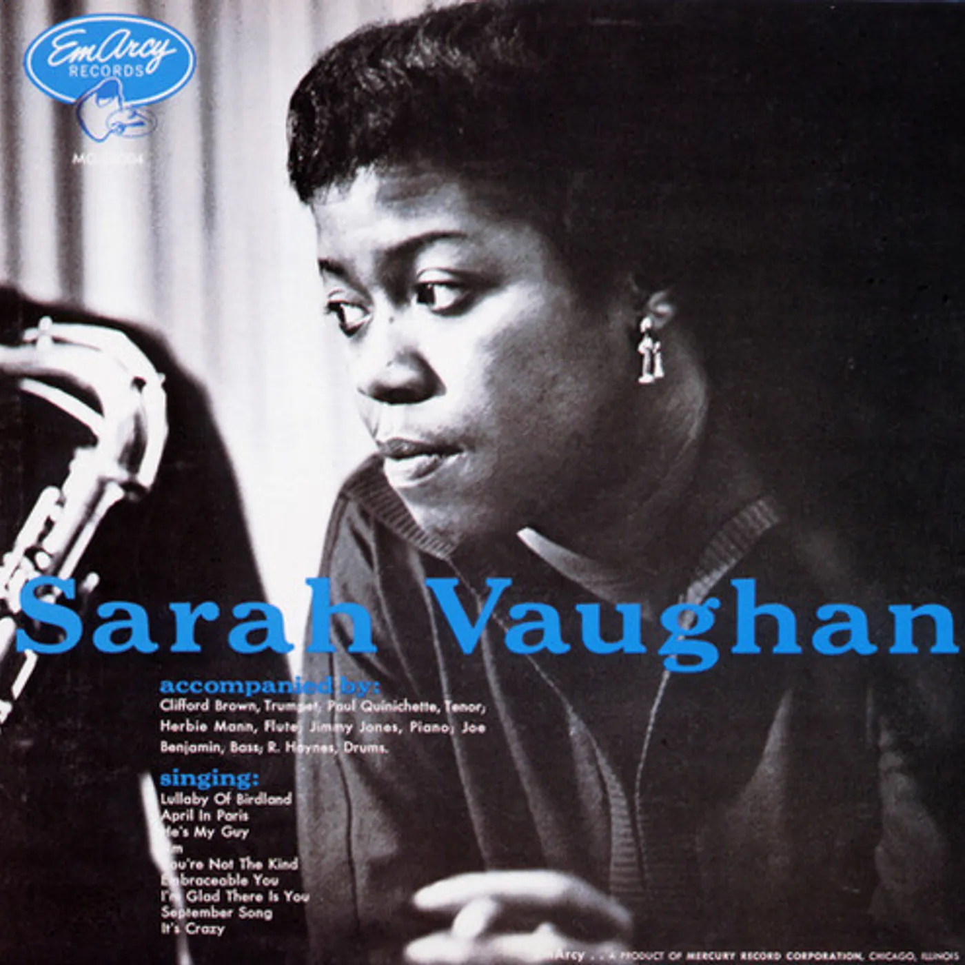 Sarah Vaughan WITH CLIFFORD BROWN CD Super Audio CD