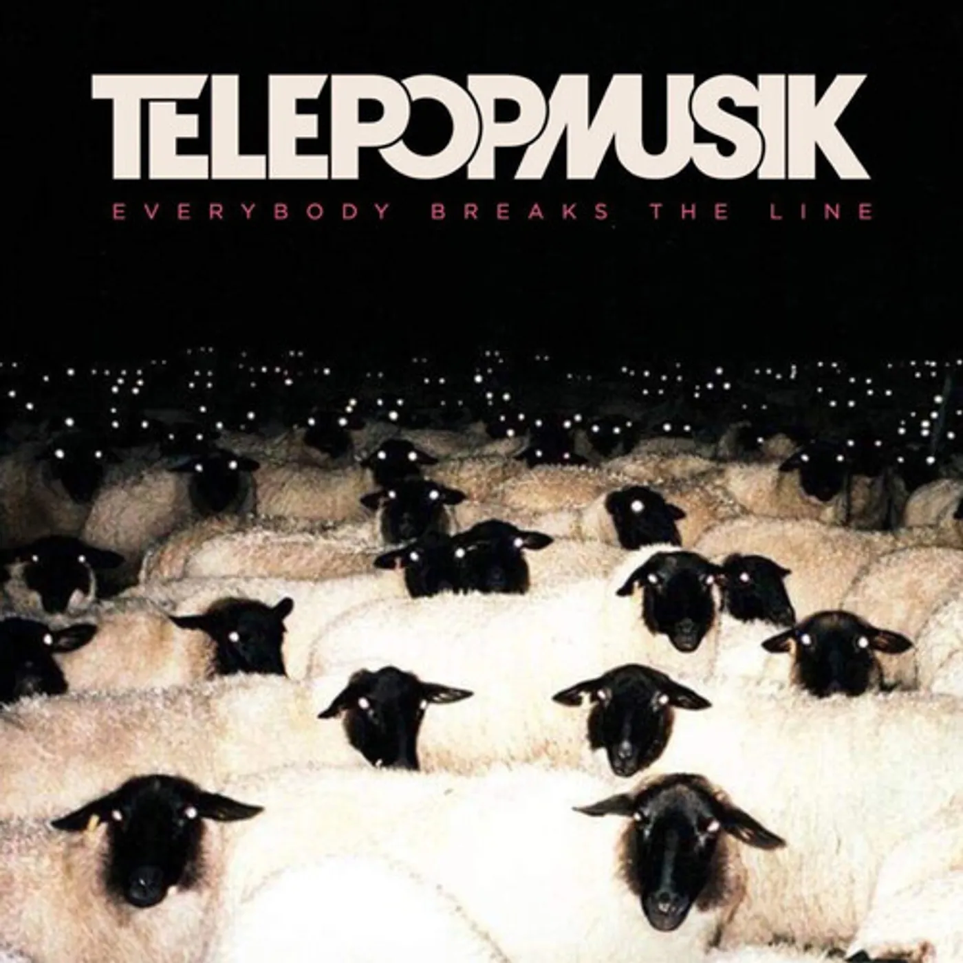 Telepomusik EVERYBODY BREAKS THE LINE Vinyl Record