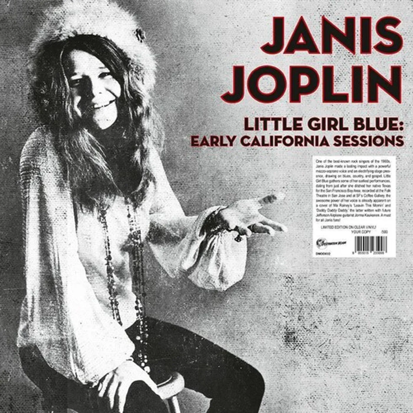 Janis Joplin Little Girl Blue: Early California Sessions Vinyl Record
