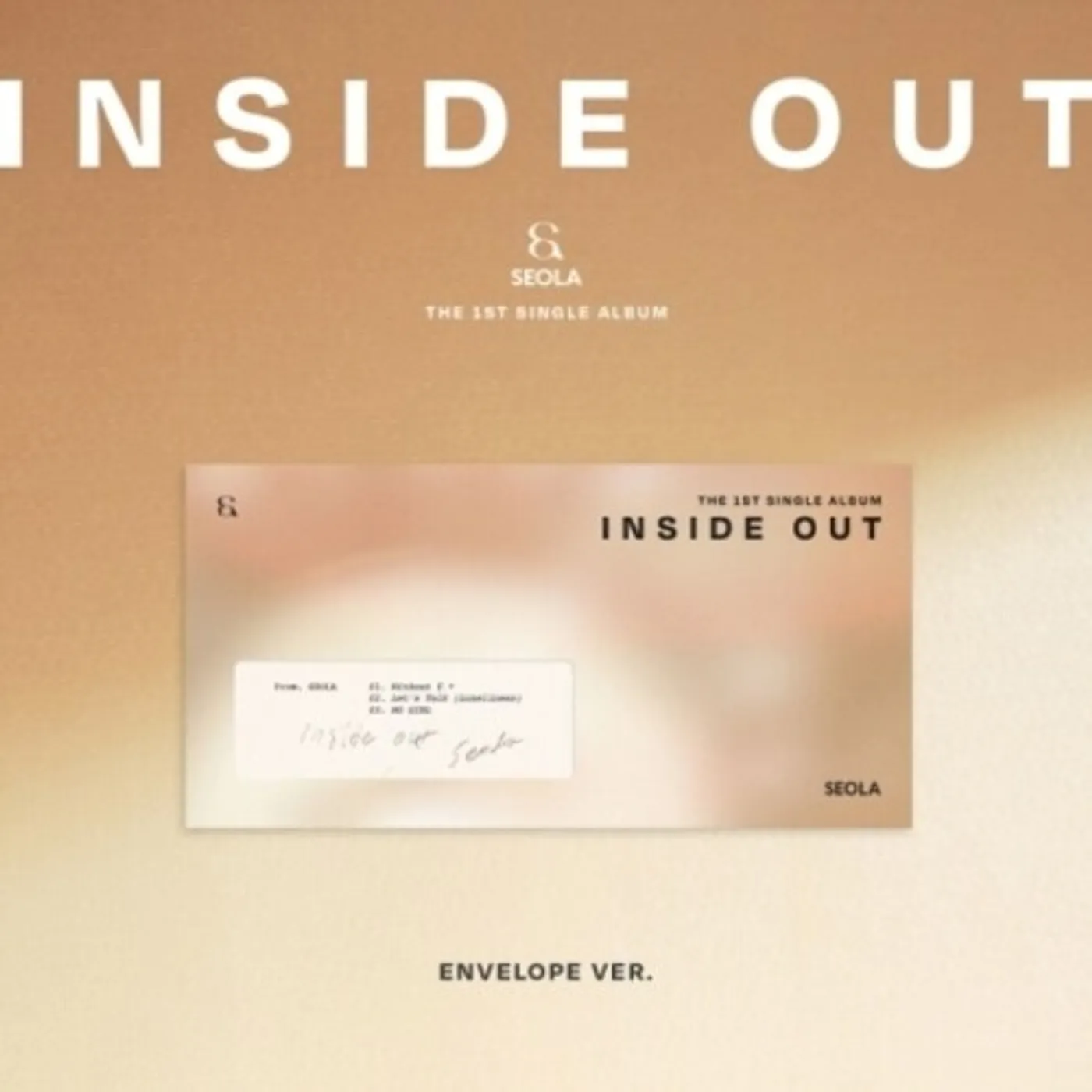 SEOLA INSIDE OUT - ENVELOPE VERSION CD