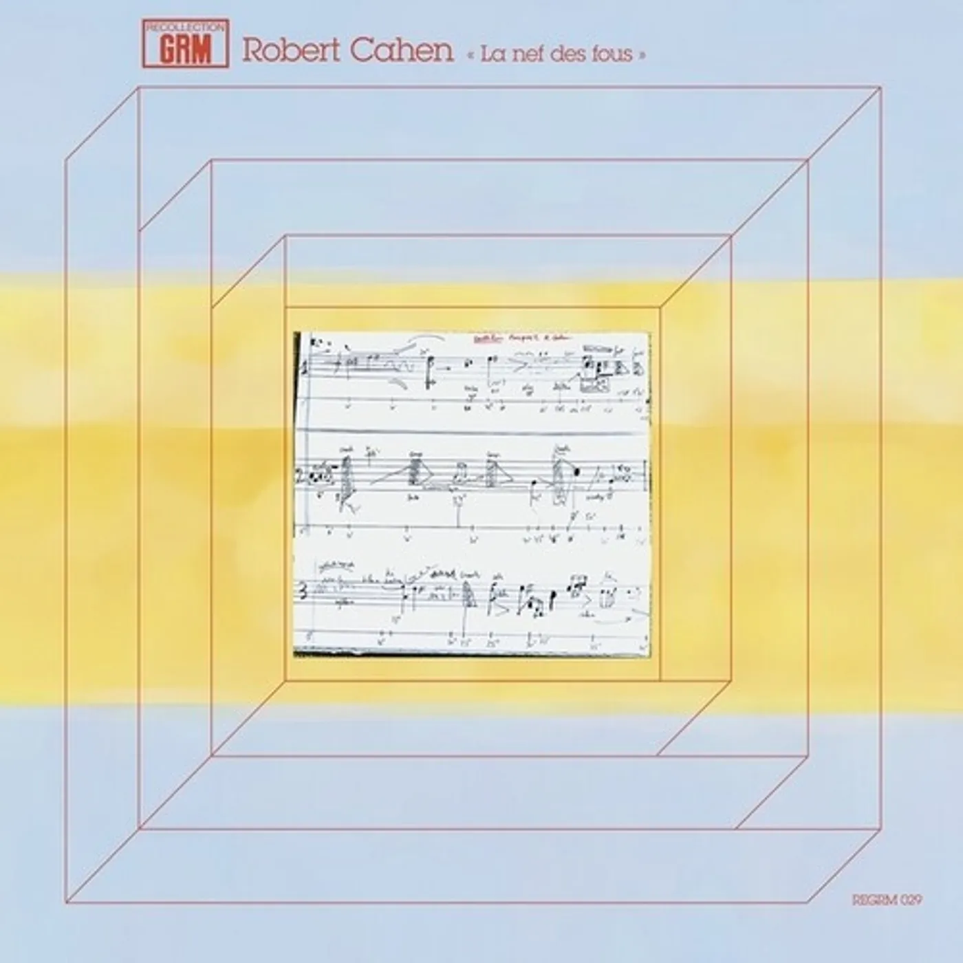 Robert Cahen LA NEF DES FOUS Vinyl Record
