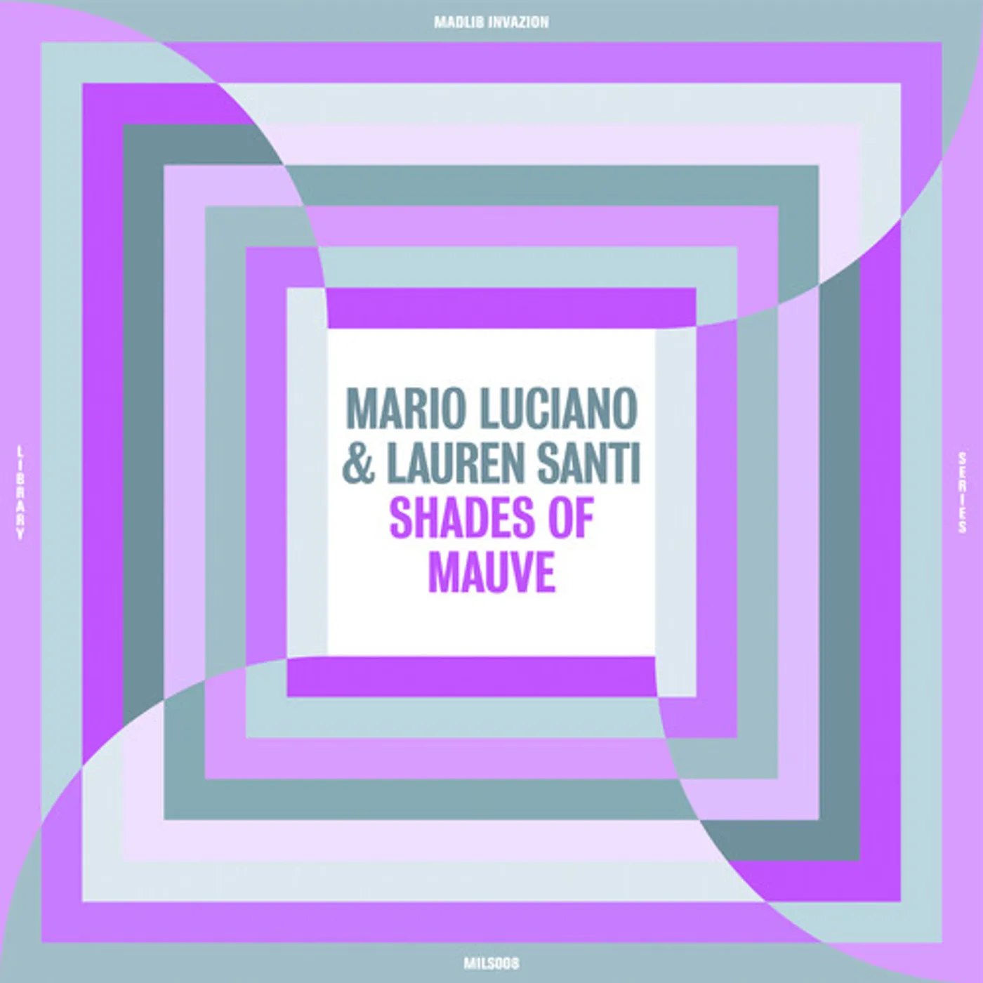Mario Luciano / Lauren Santi SHADES OF MAUVE Vinyl Record