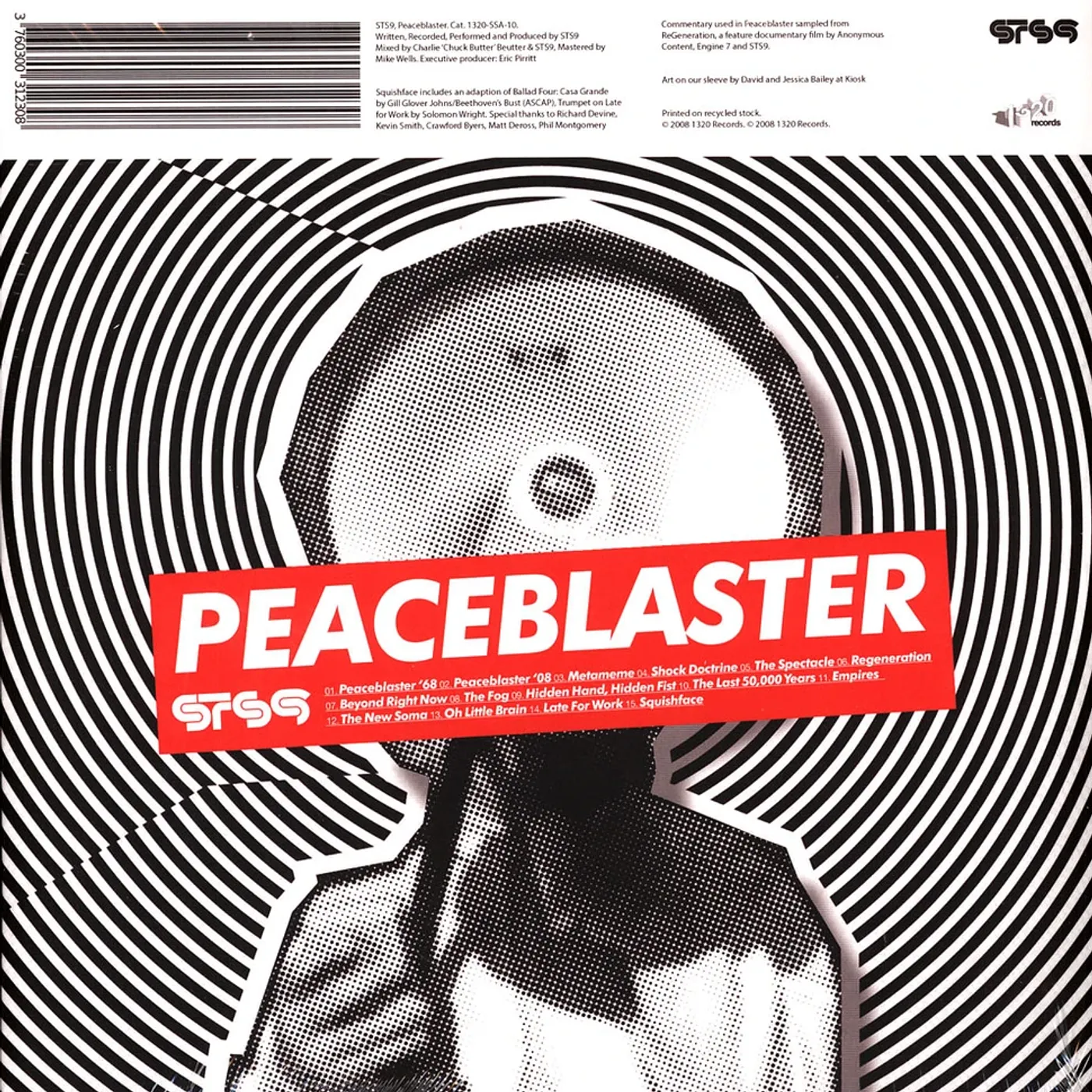 Sound Tribe Sector 9 PEACEBLASTER Vinyl Record