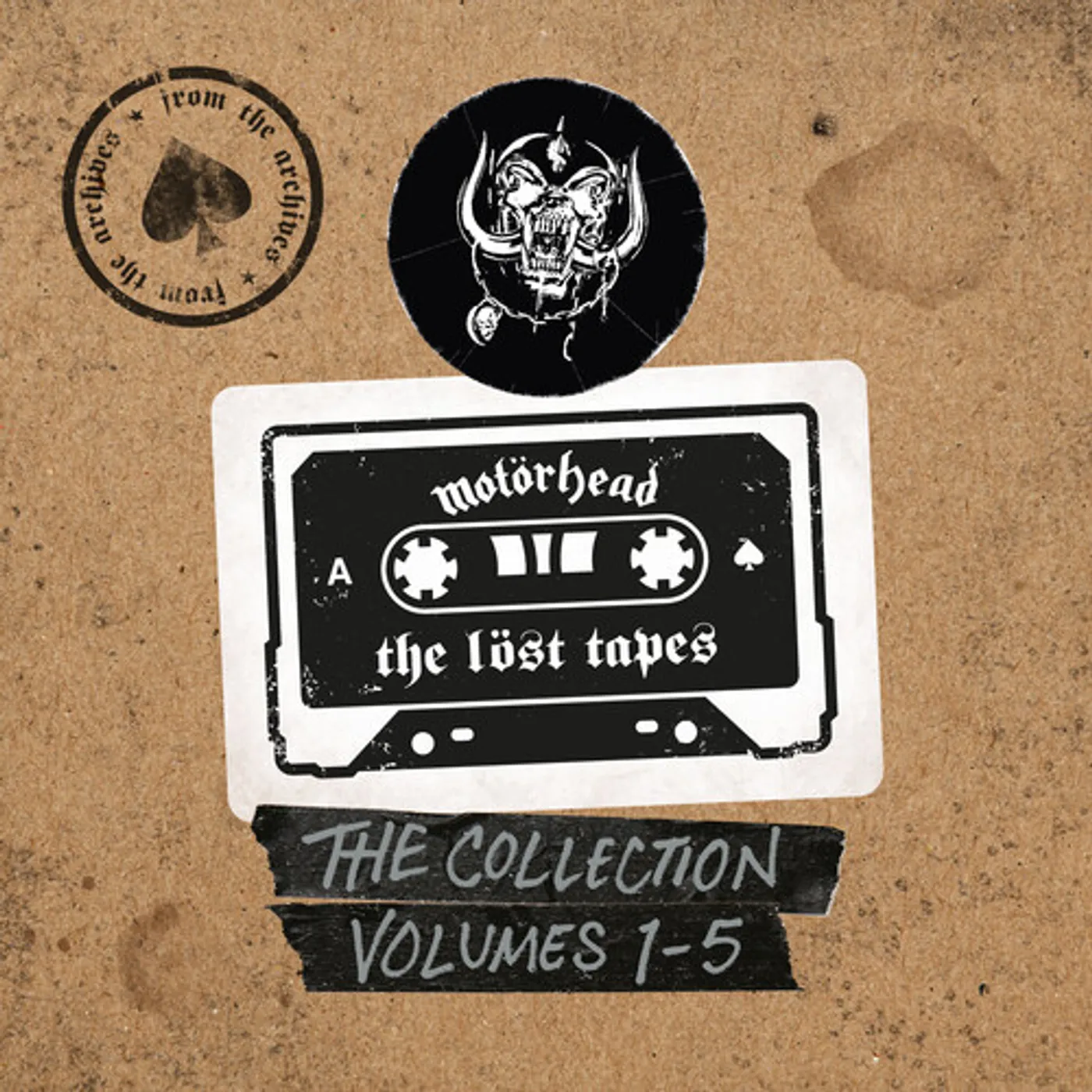 Motörhead LOST TAPES - THE COLLECTION (VOL. 1-5) CD