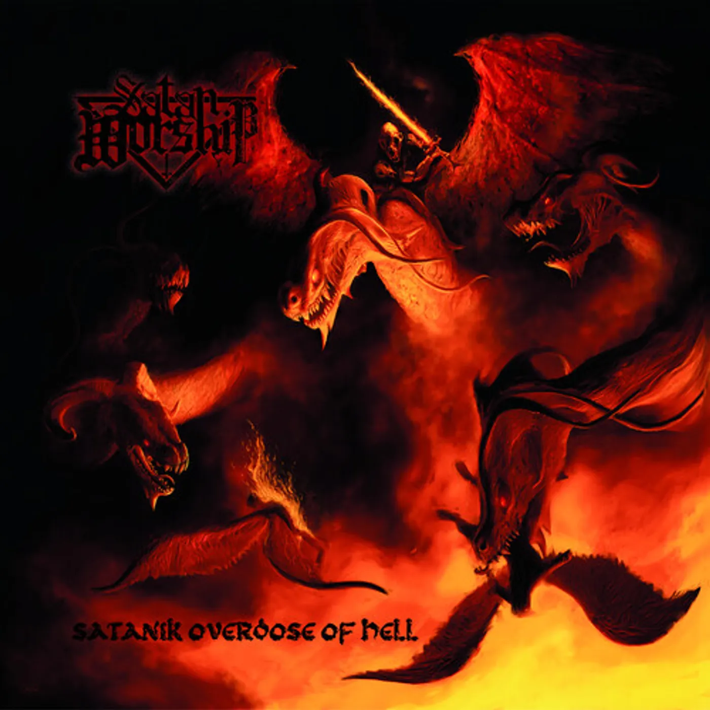 Satan Worship SATANIK OVERDOSE OF HELL CD
