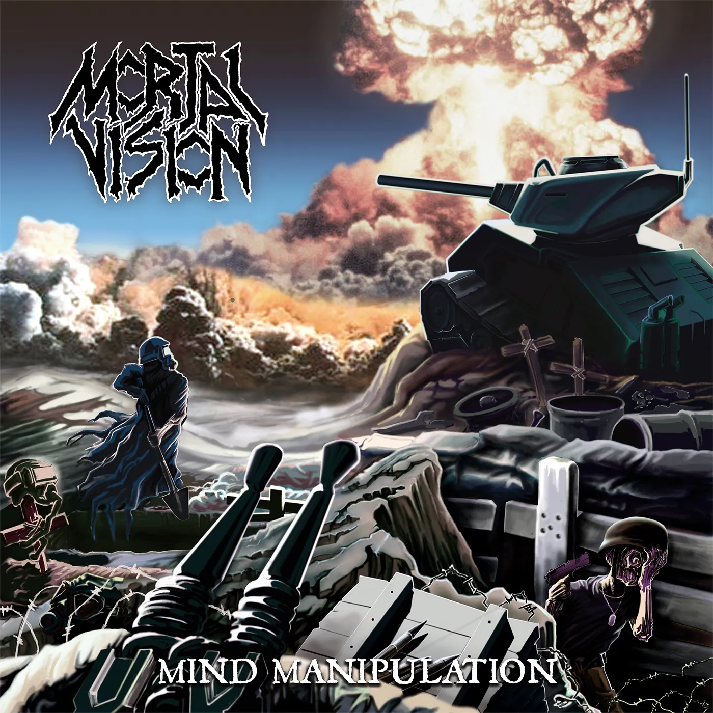 Mortal Vision MIND MANIPULATION Vinyl Record