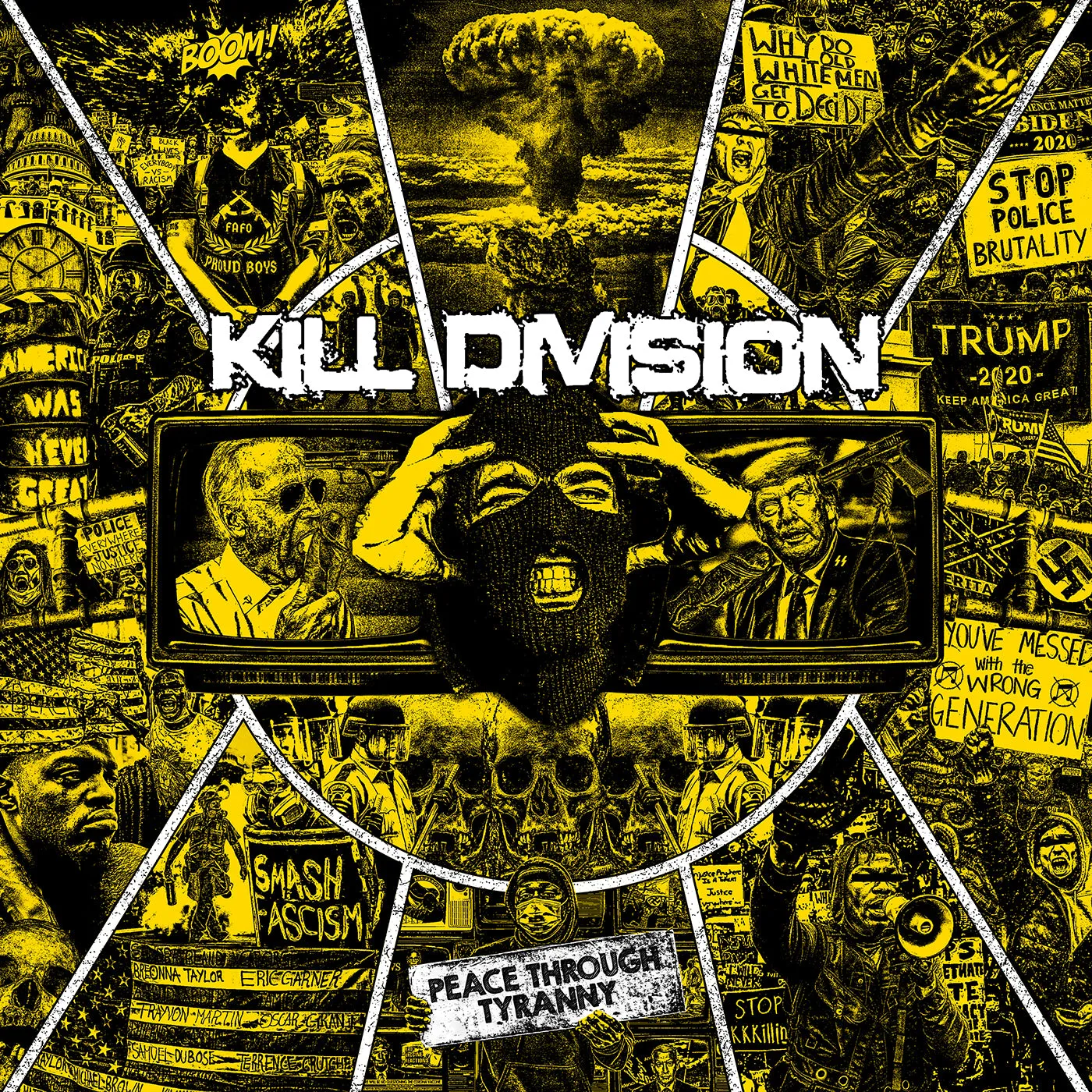Kill Division PEACE THROUGH TYRANNY Vinyl Record