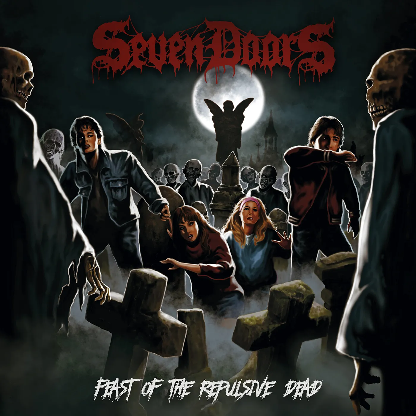 Seven Doors FEAST OF THE REPULSIVE DEAD Vinyl Record