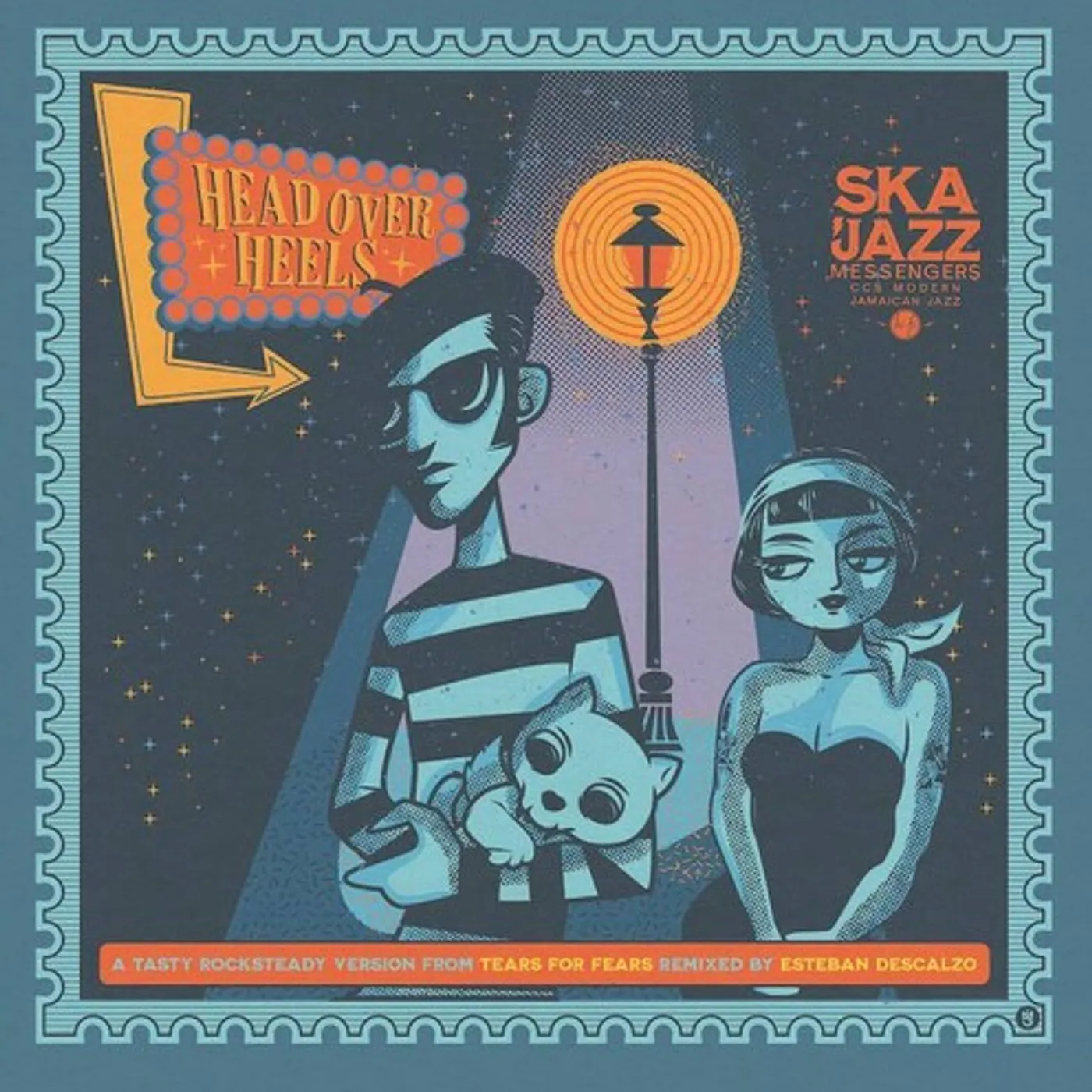 Ska Jazz Messengers HEAD OVER HEELS Vinyl Record