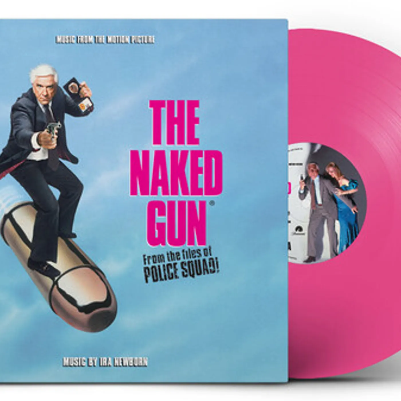 Ira Newborn NAKED GUN - Original Soundtrack Vinyl Record