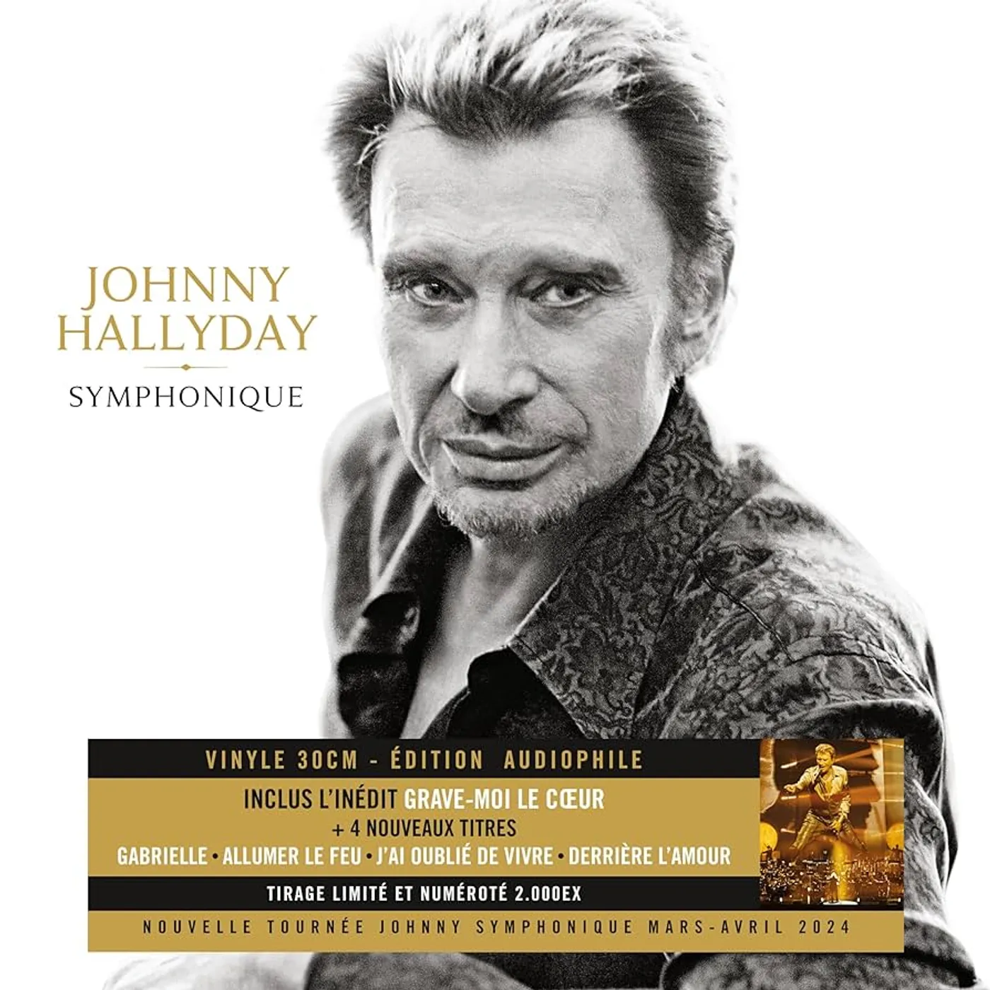 Johnny Hallyday SYMPHONIQUE Vinyl Record
