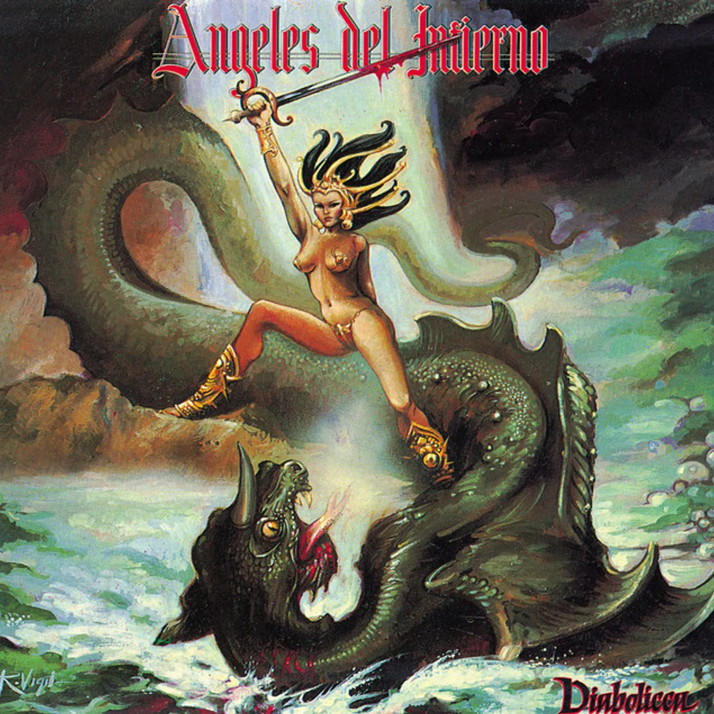 Angeles Del Infierno Diabolica Vinyl Record