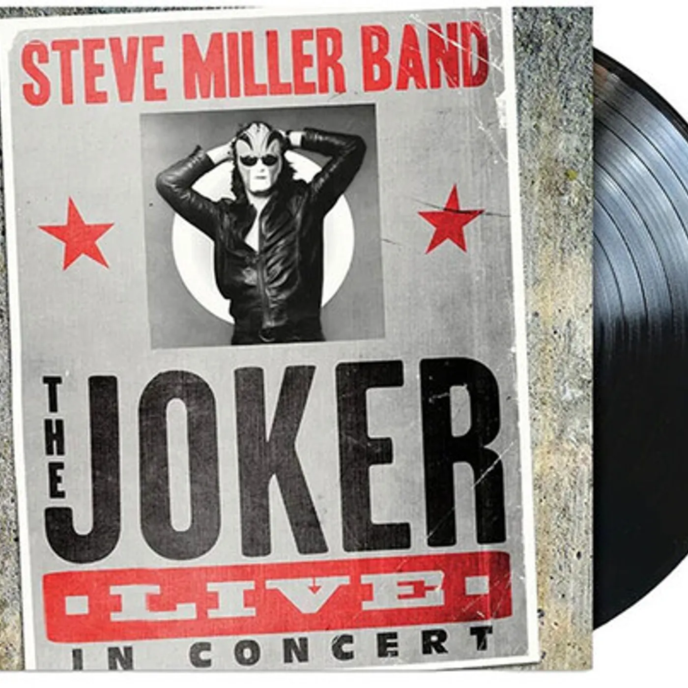 Steve Miller Band JOKER LIVE IN CONCERT Vinyl Record