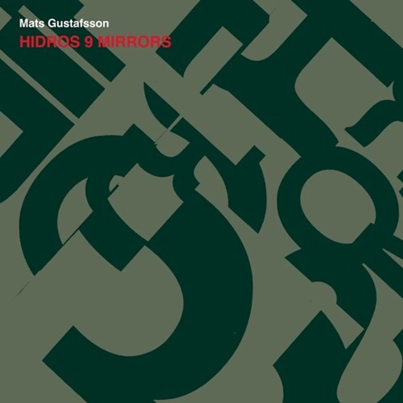 Mats Gustafsson HIDROS 9 MIRRORS CD