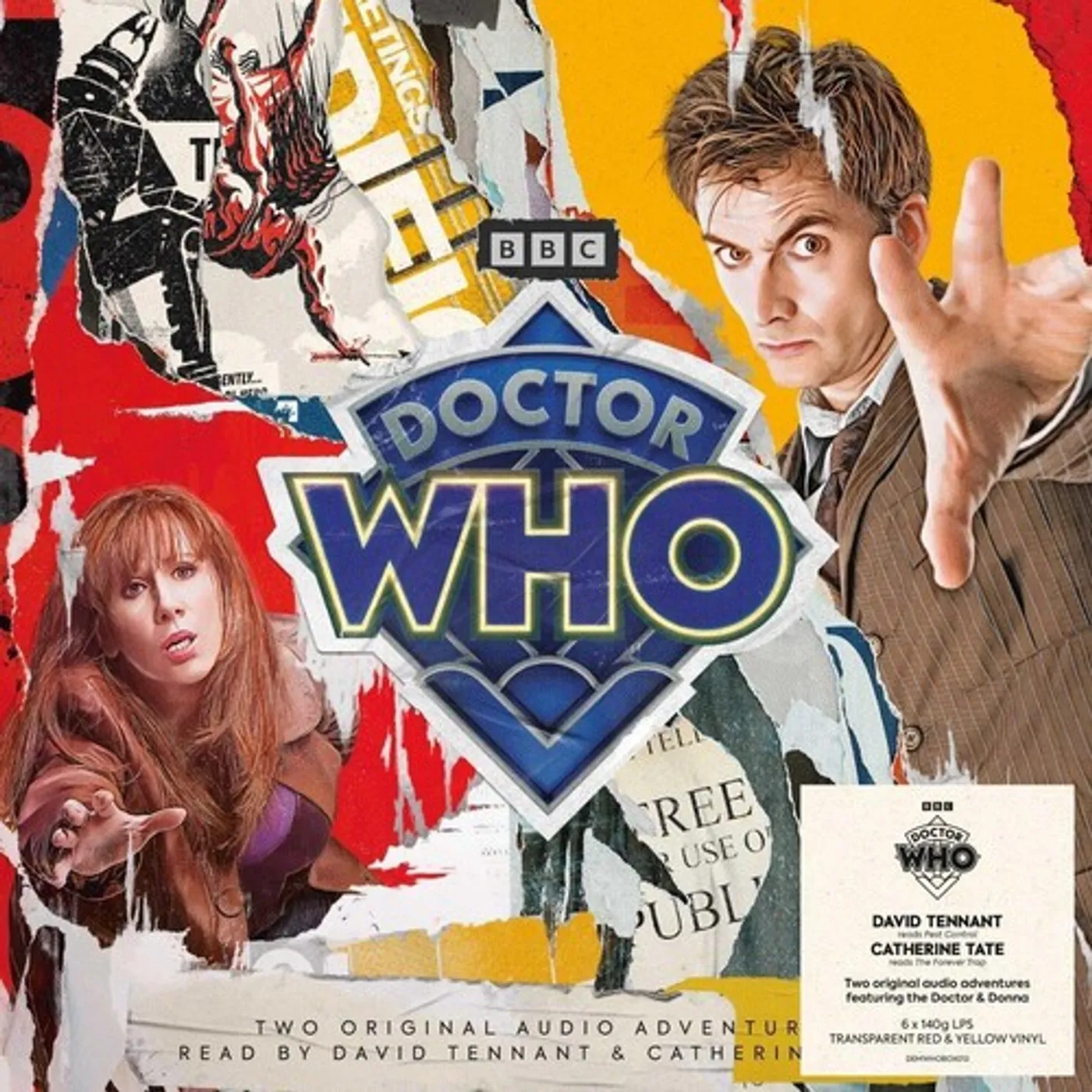 Doctor Who PEST CONTROL & THE FOREVER TRAP - Original Soundtrack Vinyl Record