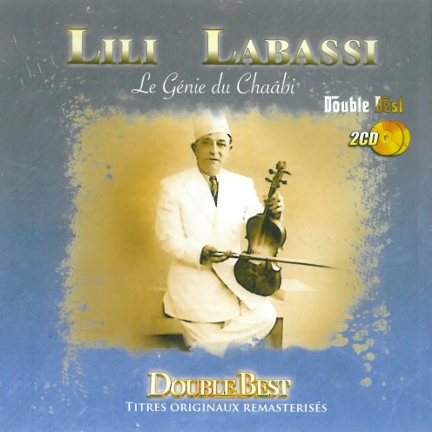 Lili Labassi DOUBLE BEST - LE GENIE DU CHAABI CD