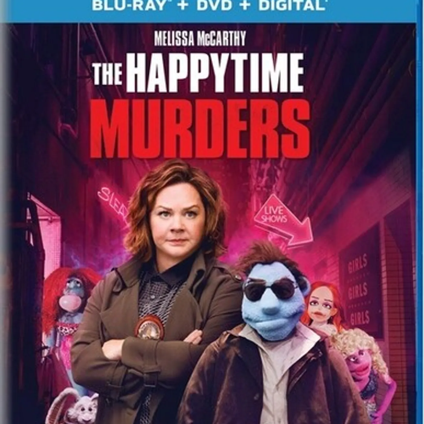 HAPPYTIME MURDERS Blu-ray