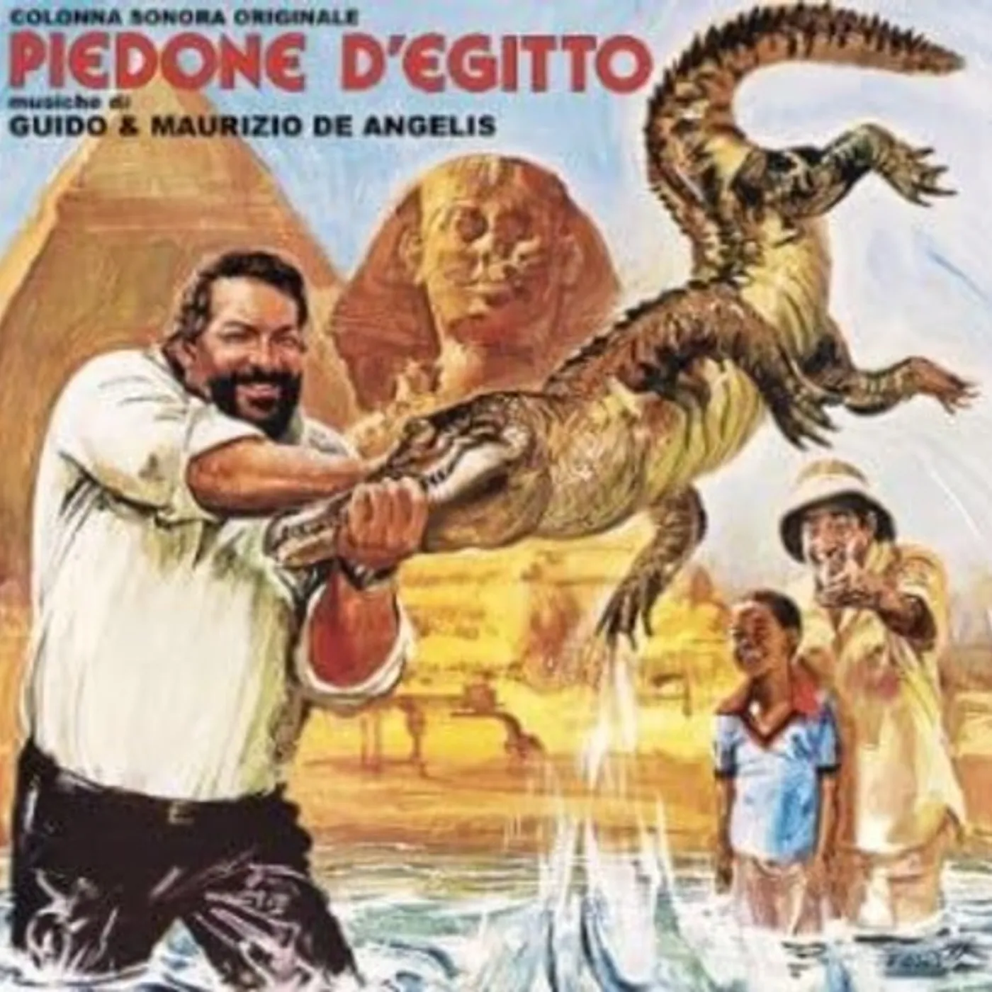 Guido & Maurizio De Angelis PIEDONE D'EGITTO - Original Soundtrack Vinyl Record