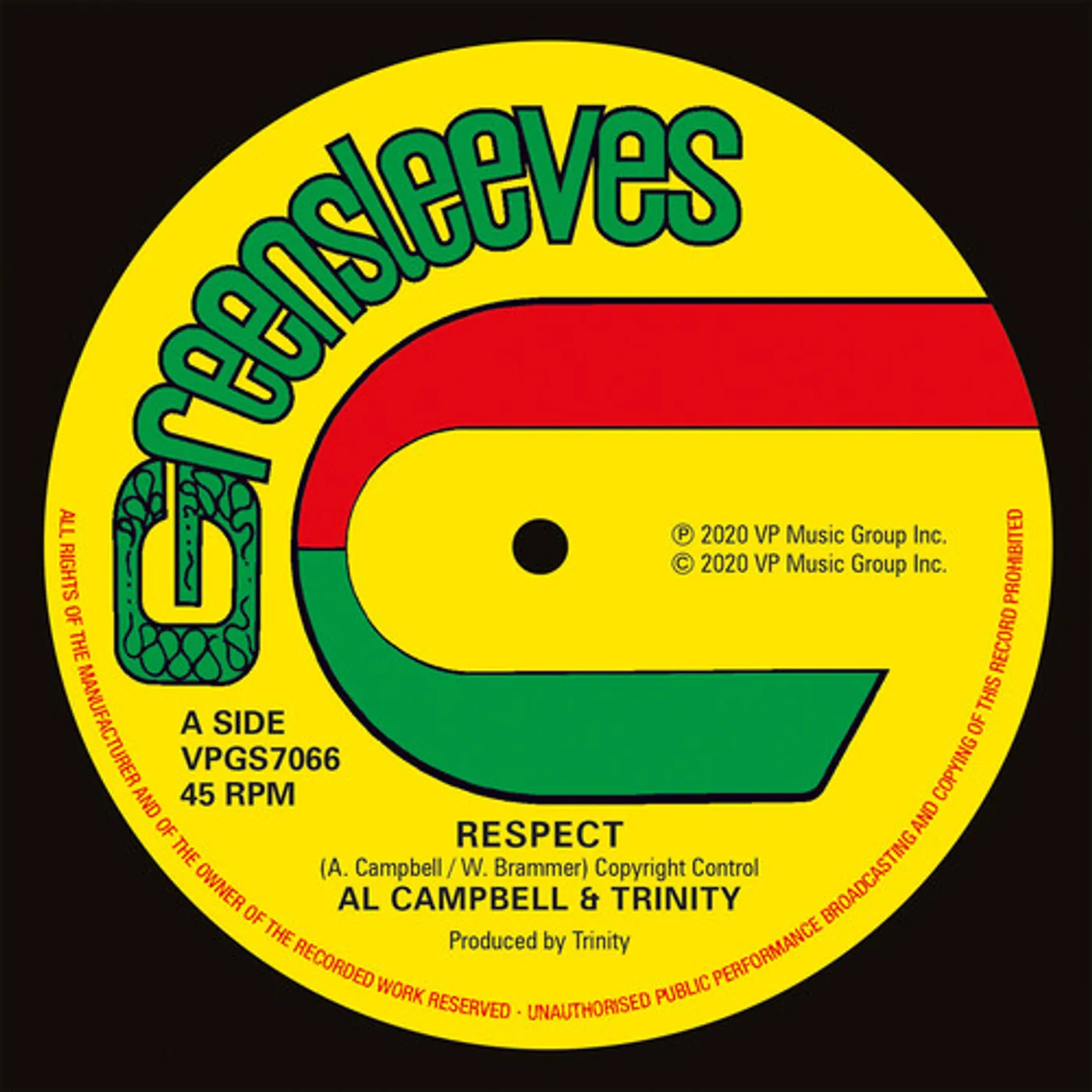 Al Campbell Respect Vinyl Record
