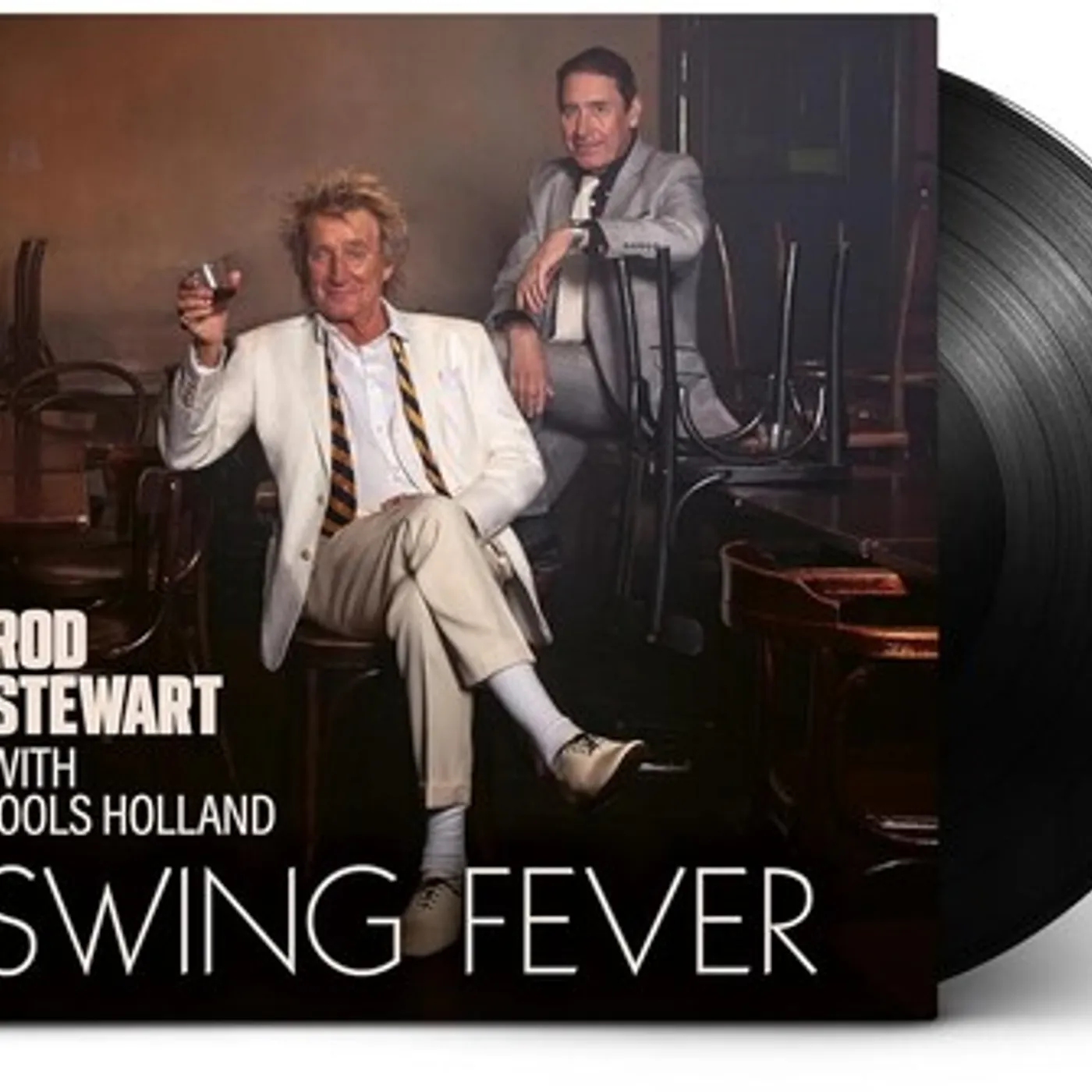 Rod Stewart / Jools Holland SWING FEVER Vinyl Record