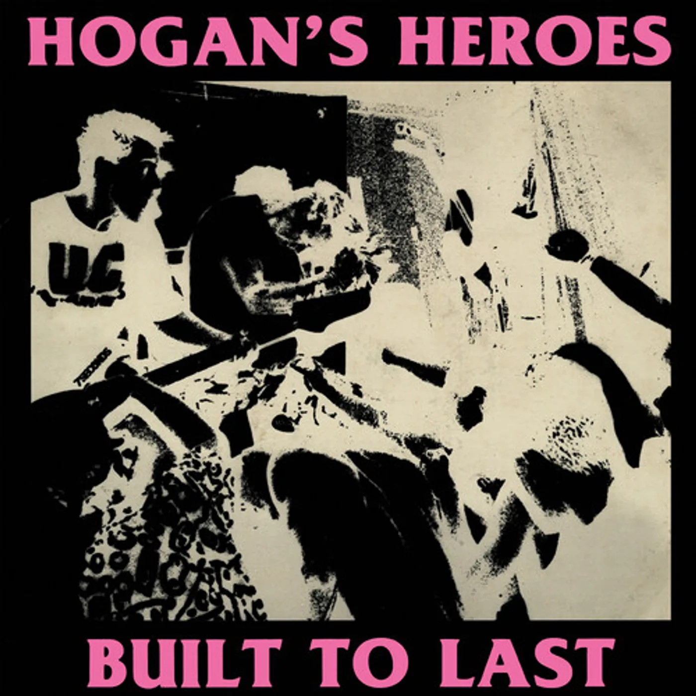 Hogan's Heroes BUILT TO LAST - PINK Vinyl Record