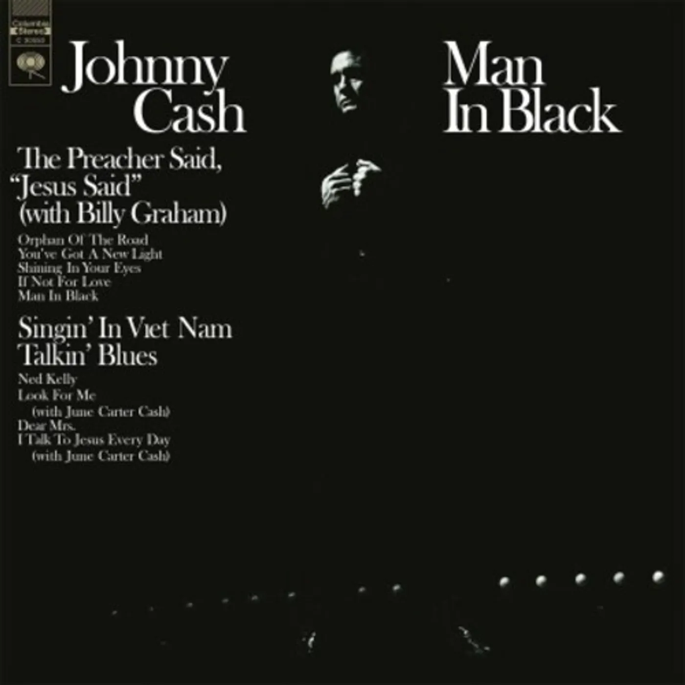Johnny Cash Man In Black Vinyl Record