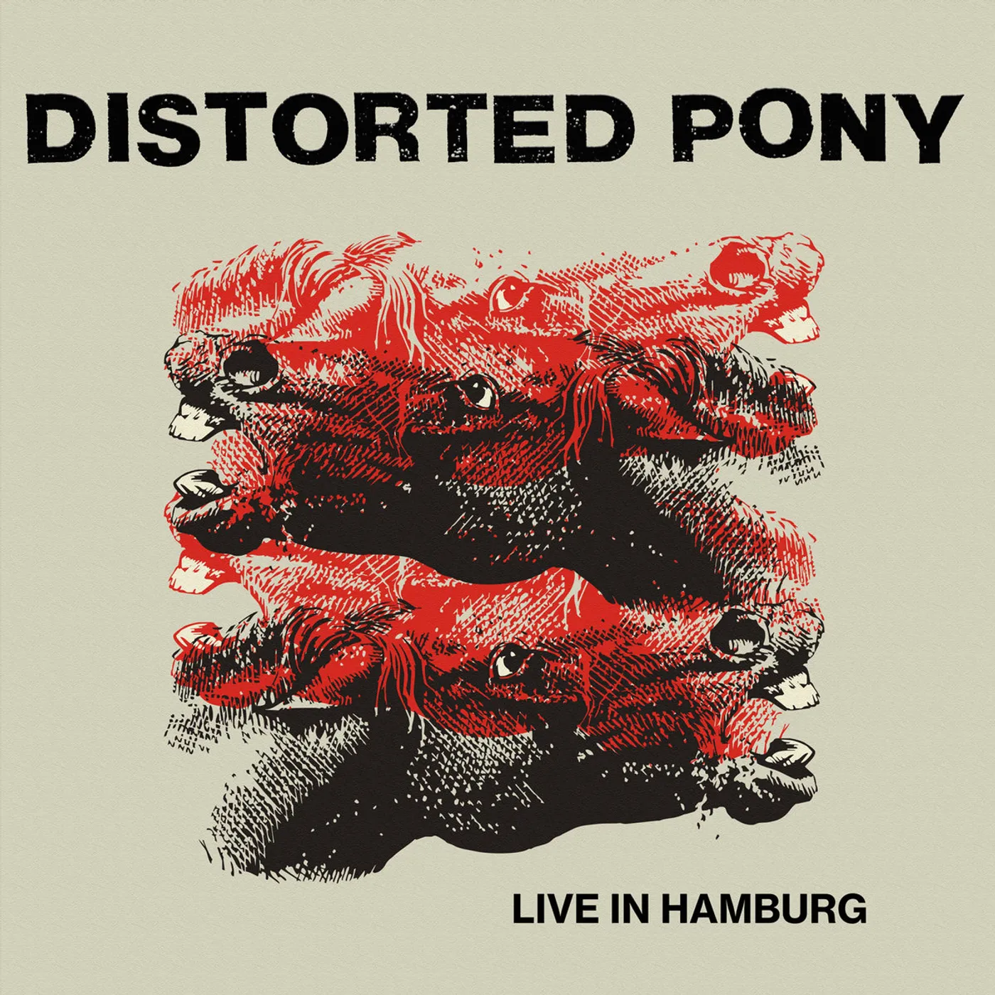 Distorted Pony LIVE IN HAMBURG Vinyl Record