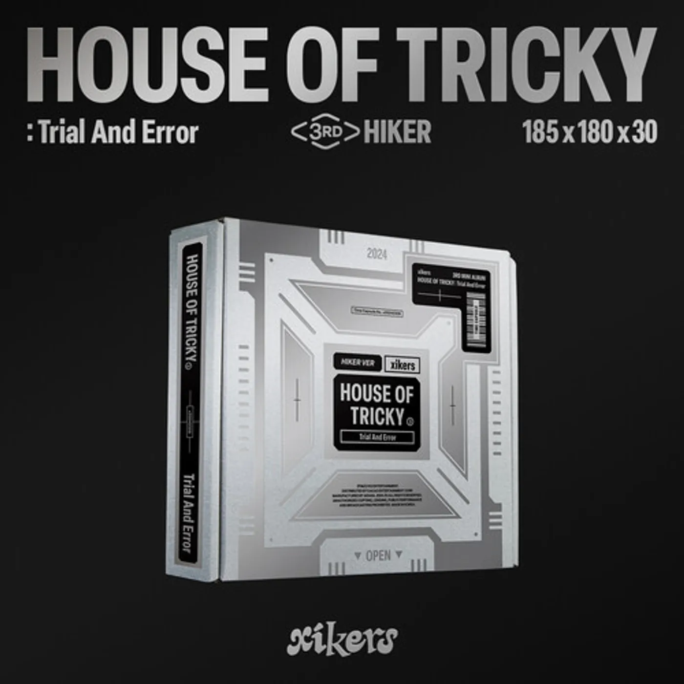 xikers HOUSE OF TRICKY : TRIAL & ERROR (HIKER VER.) CD