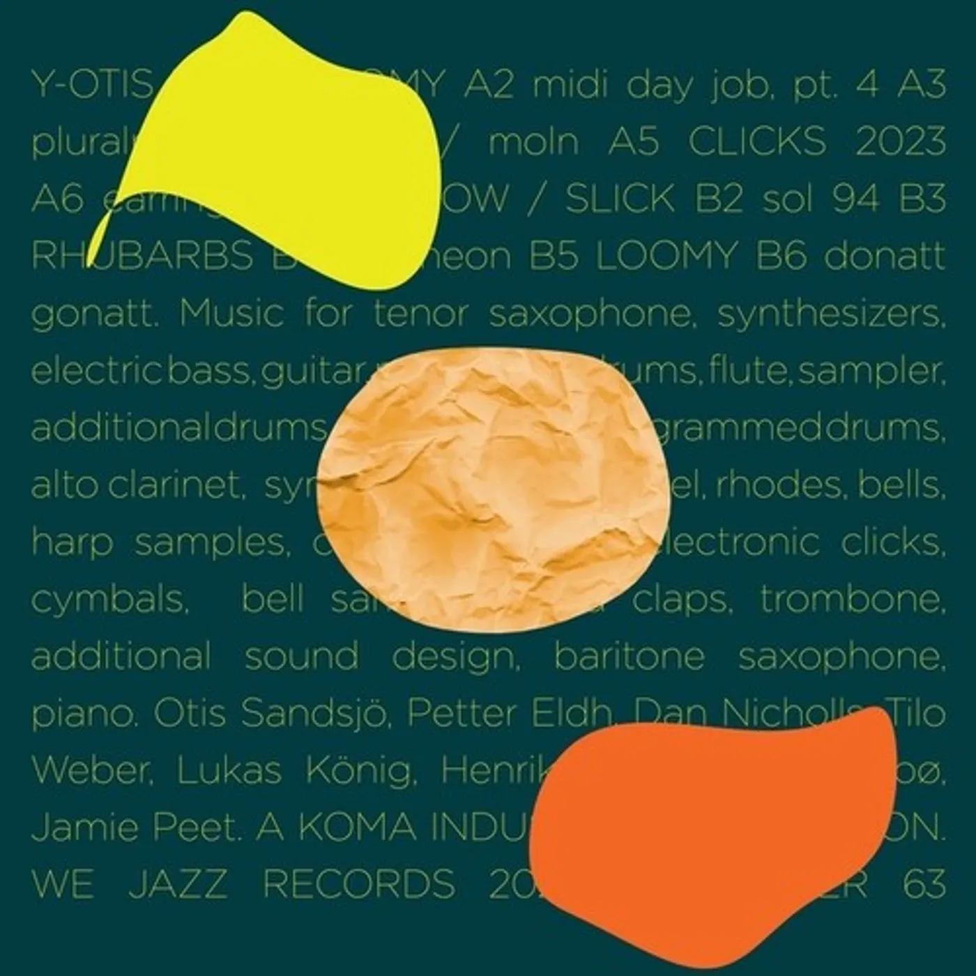 Otis Sandsjö Y-otis Tre Vinyl Record
