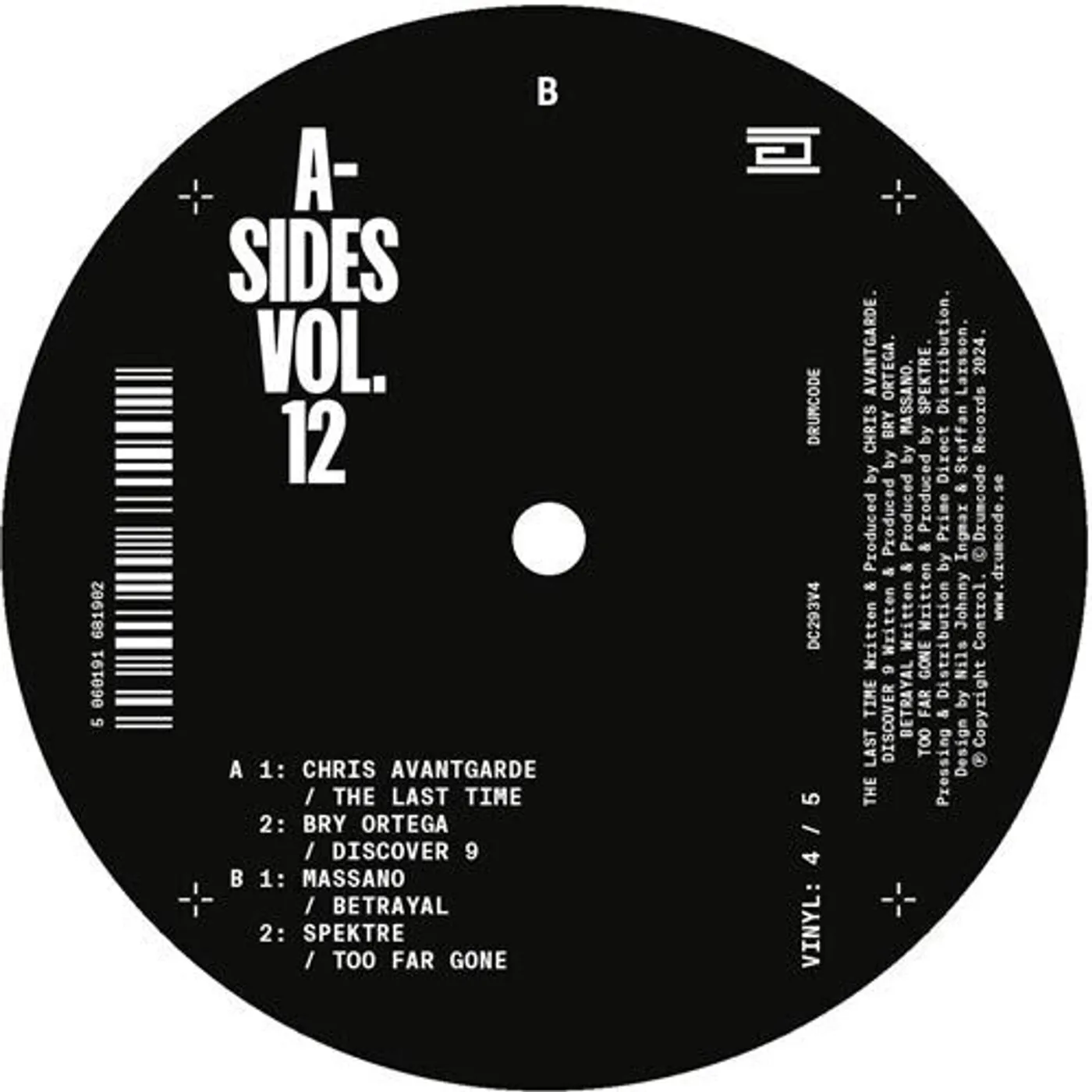 A-Sides Vol. 12: Part 4 / Various A-SIDES VOL. 12: PART 4 (OF 5) / VARIOUS Vinyl Record