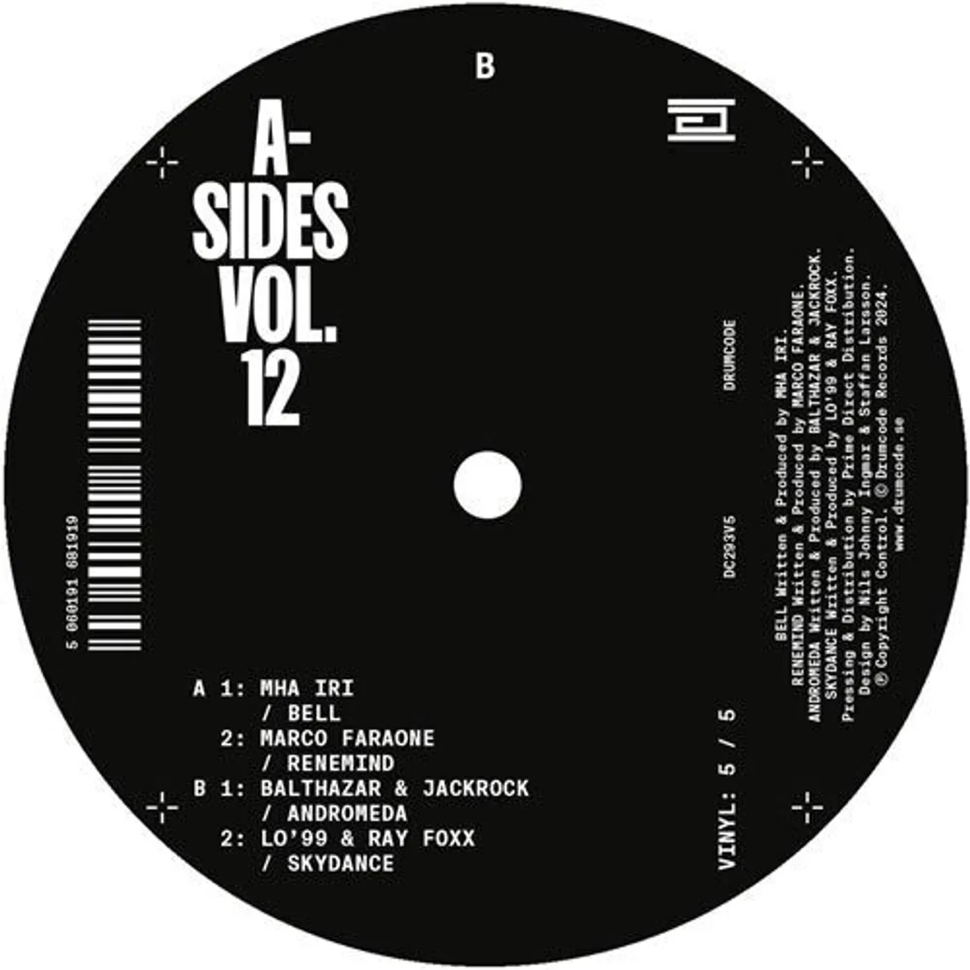 A-Sides Vol. 12: Part 5 / Various A-SIDES VOL. 12: PART 5 (OF 5) / VARIOUS Vinyl Record