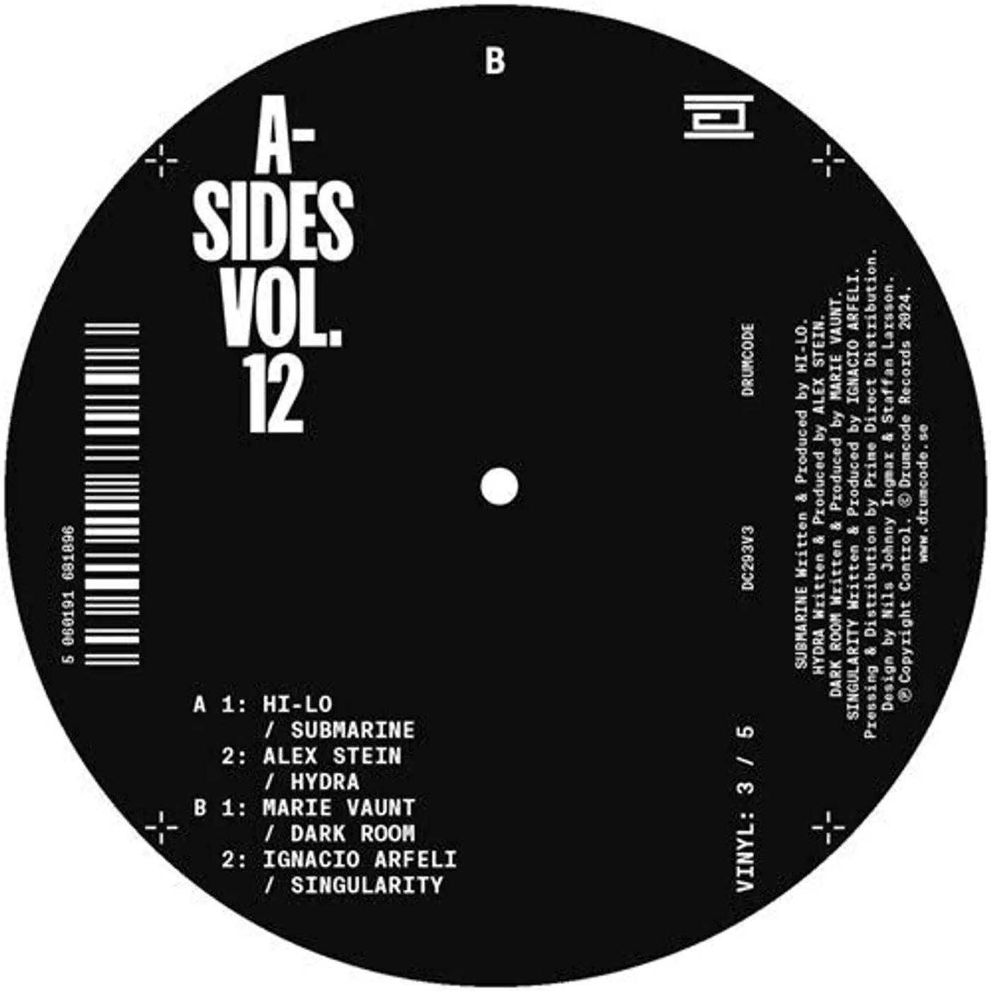 A-Sides Vol. 12: Part 3 / Various A-SIDES VOL. 12: PART 3 (OF 5) / VARIOUS Vinyl Record