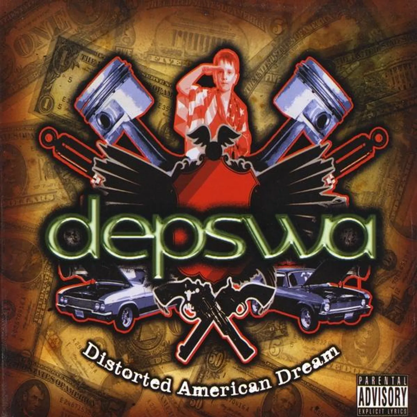 Depswa DISTORTED AMERICAN CD