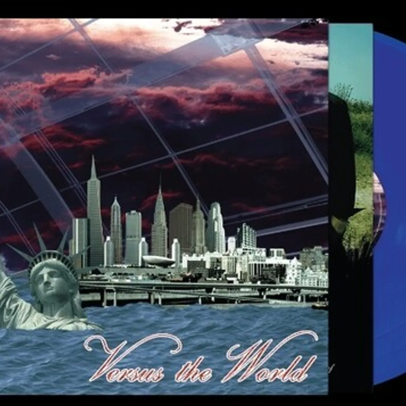 VERSUS THE WORLD - BLUE Vinyl Record