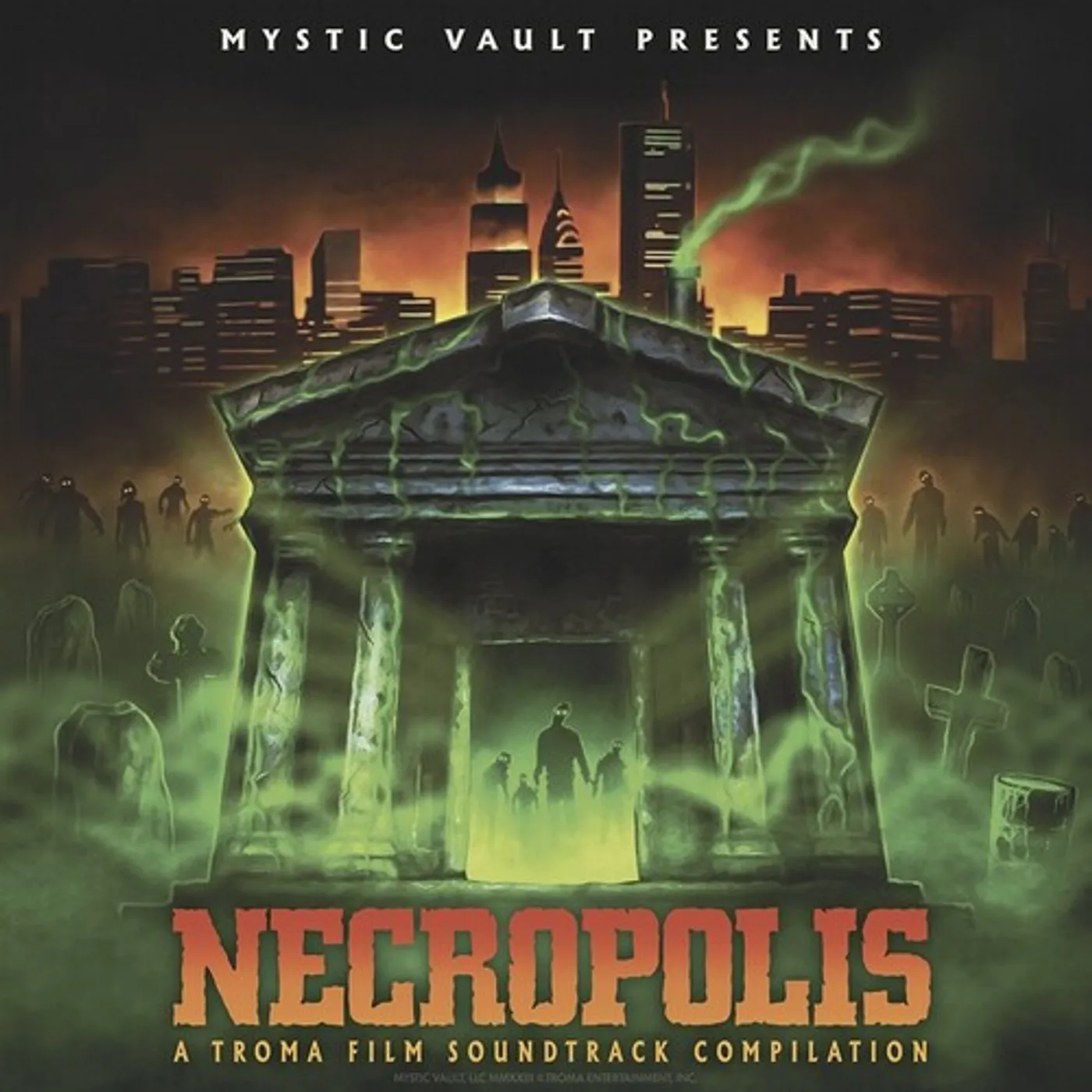 Troma Entertainment Necropolis: Troma Film - Original Soundtrack Vinyl Record