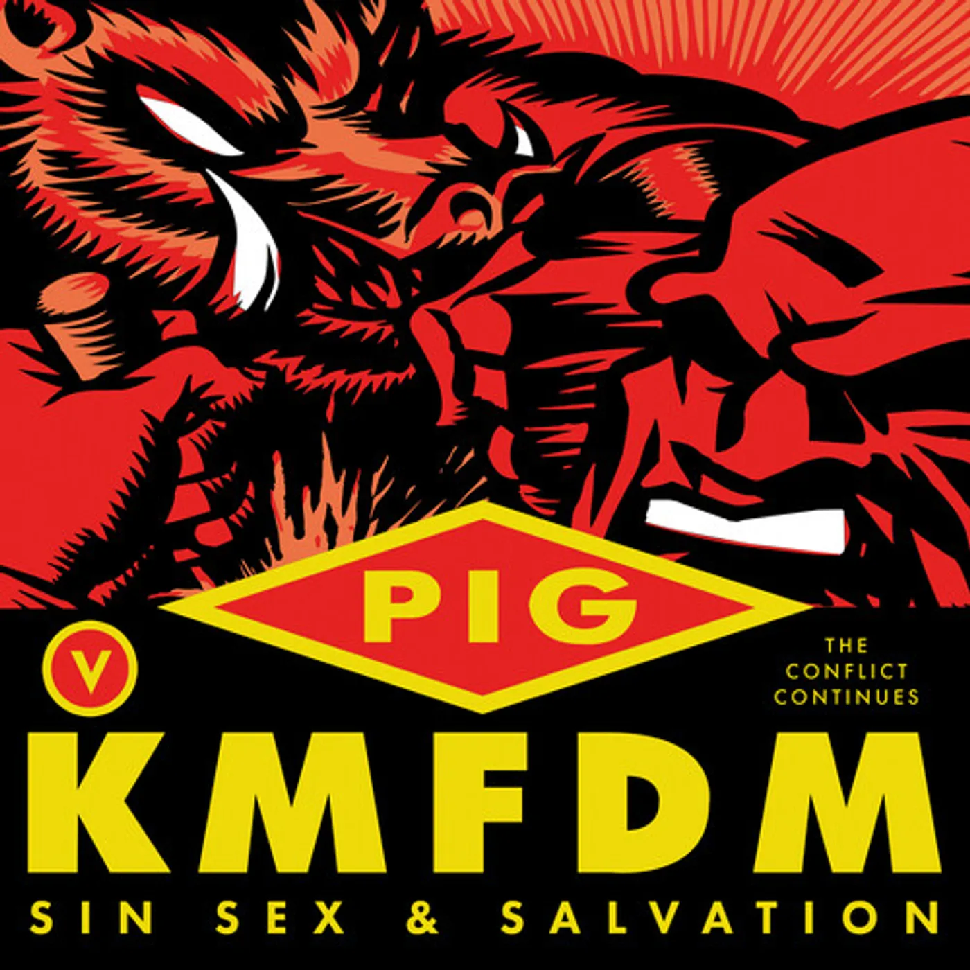 PIG & KMFDM SIN SEX & SALVATION CD
