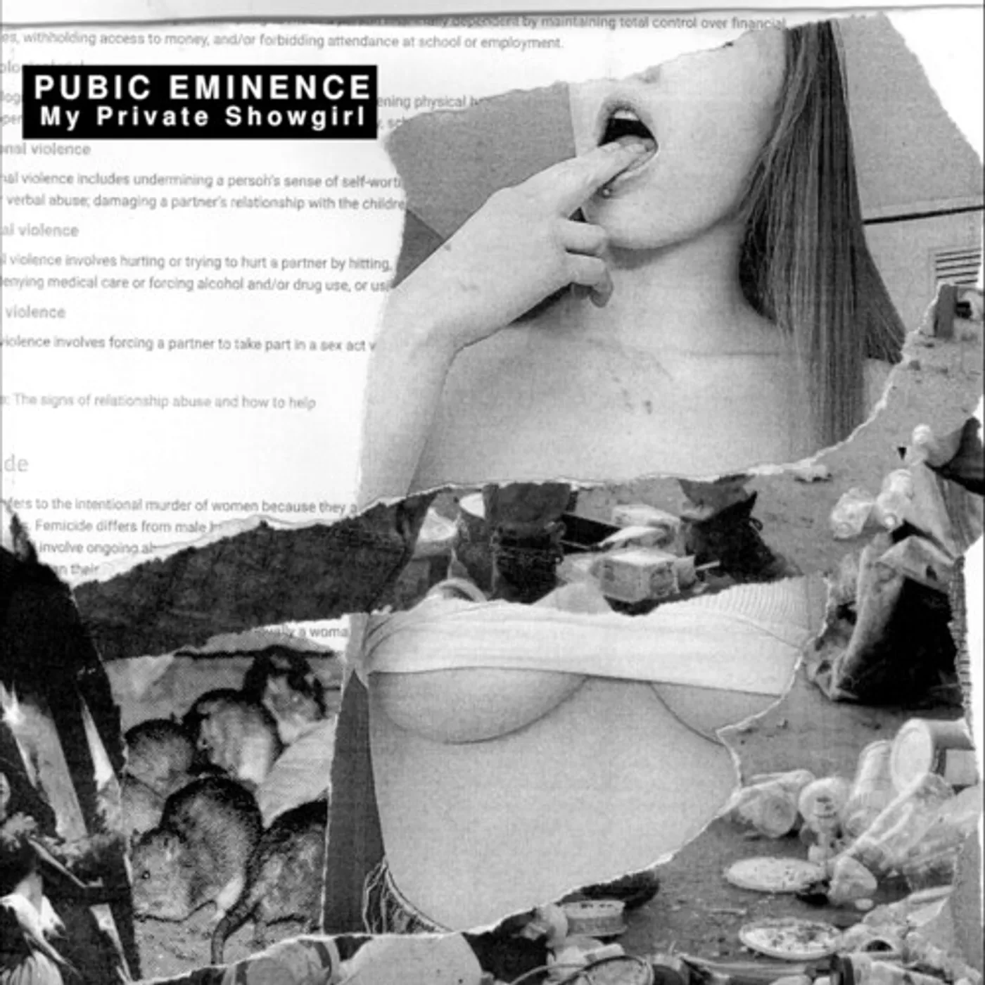 Pubic Eminence MY PRIVATE SHOWGIRL CD